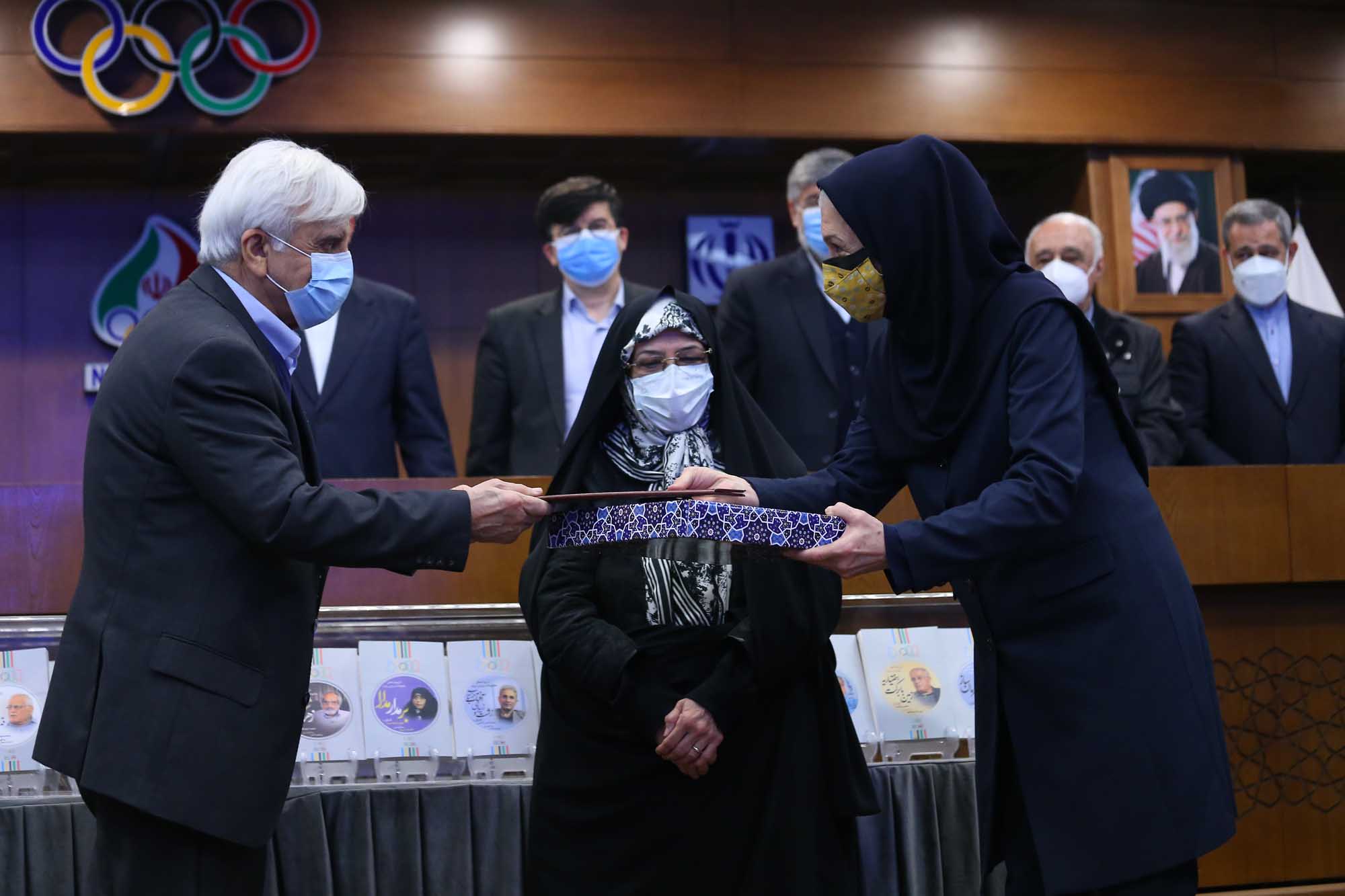 مراسم رونمایی از دستاوردهای حاصل از طرح های تاریخ شفاهی ورزش ایران