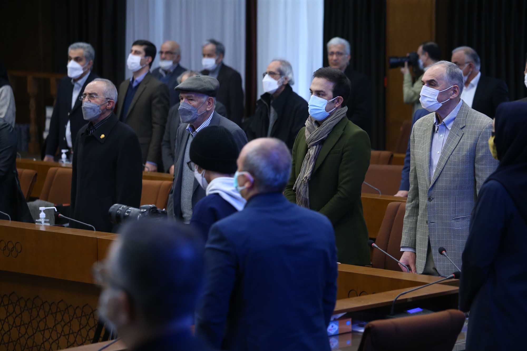 مراسم رونمایی از دستاوردهای حاصل از طرح های تاریخ شفاهی ورزش ایران