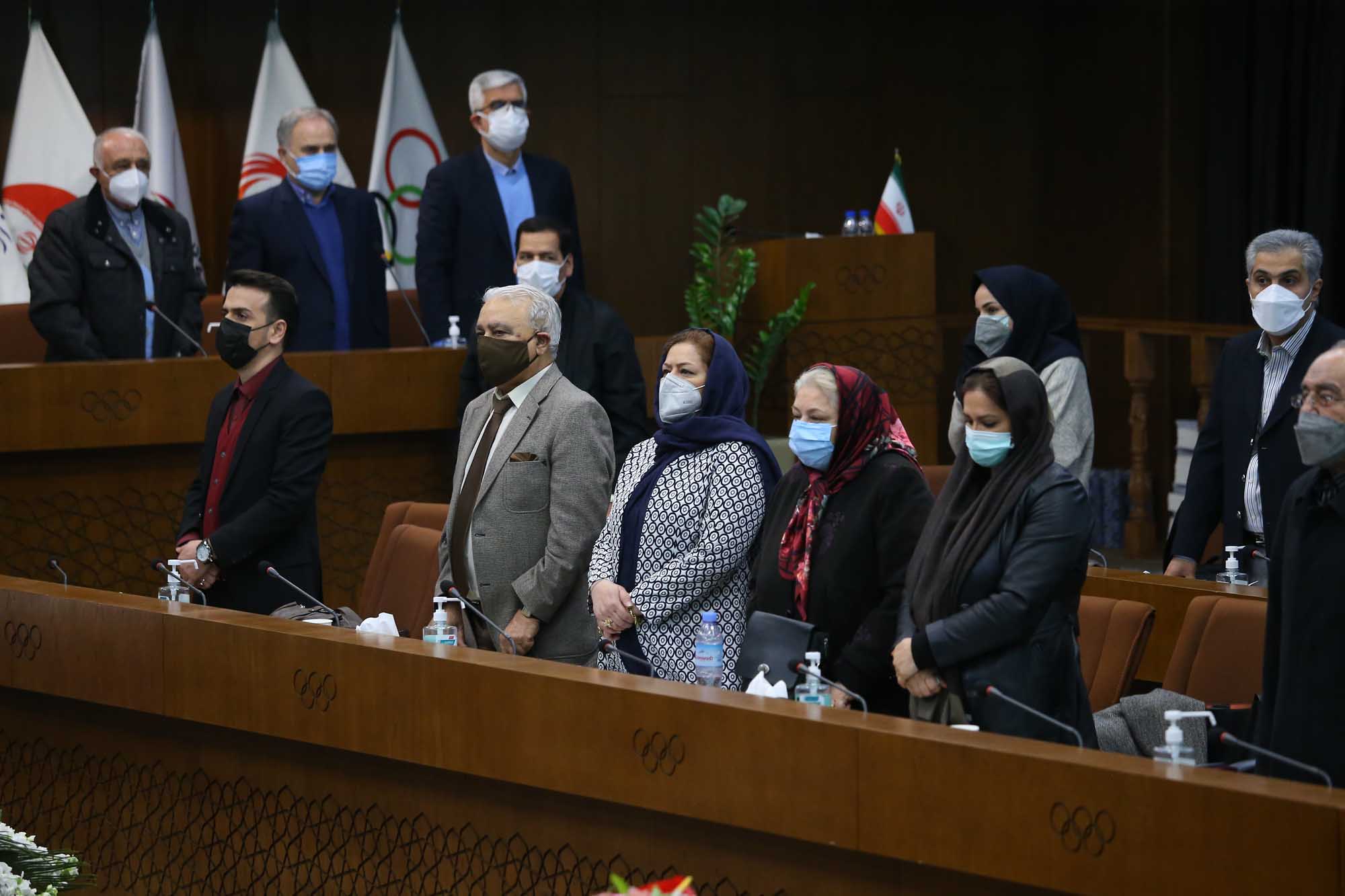 مراسم رونمایی از دستاوردهای حاصل از طرح های تاریخ شفاهی ورزش ایران