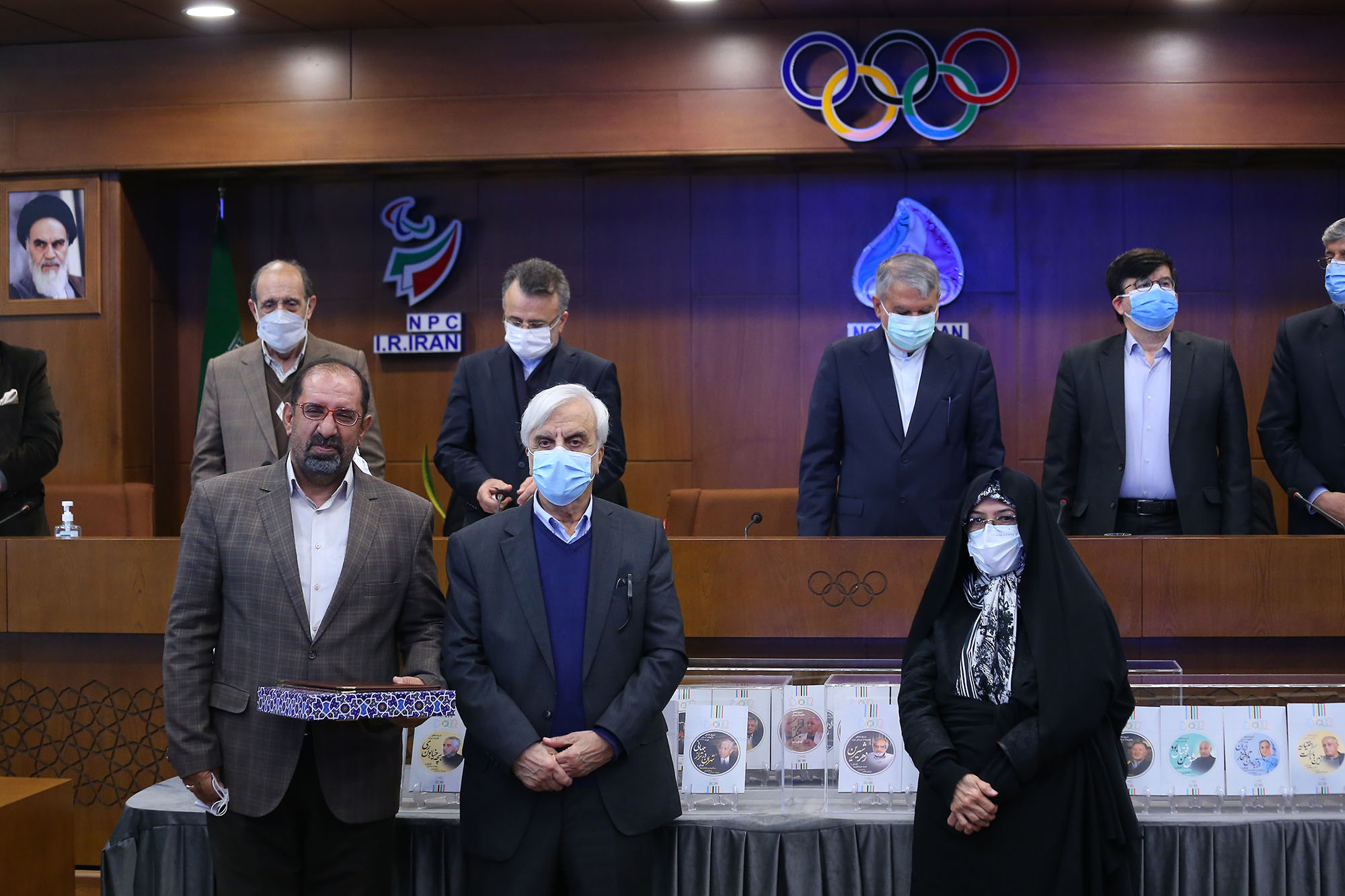 مراسم رونمایی از دستاوردهای تاریخ شفاهی ورزش ایران. 40