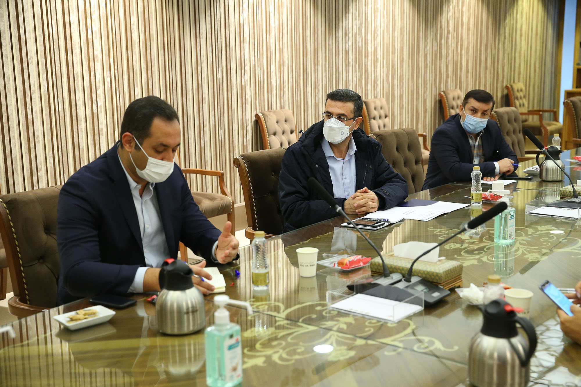 جلسات سرپرست کاروان بازی های کشورهای اسلامی با فدراسیون ها 6