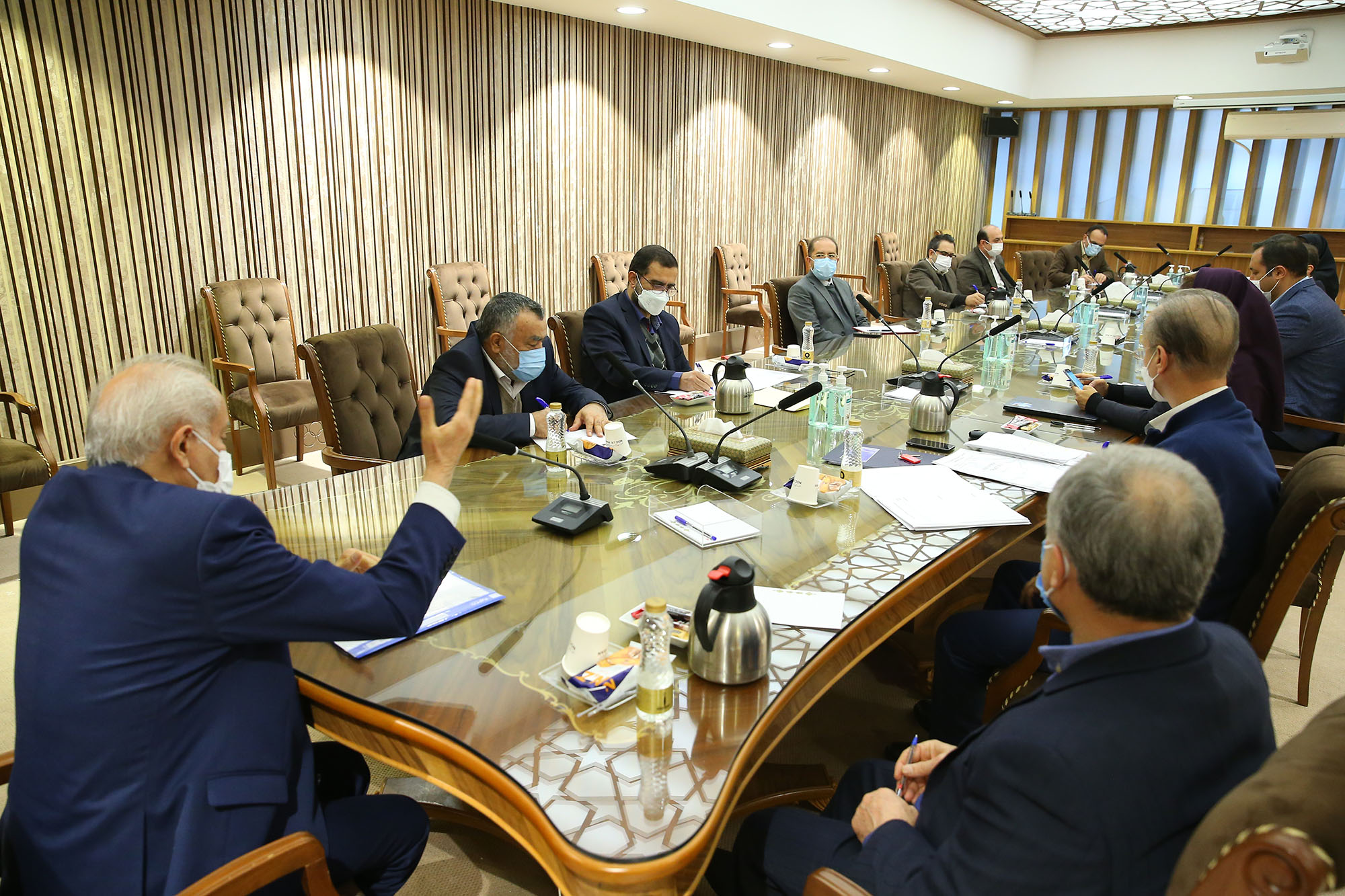 جلسات سرپرست کاروان بازی های کشورهای اسلامی با فدراسیون ها 11