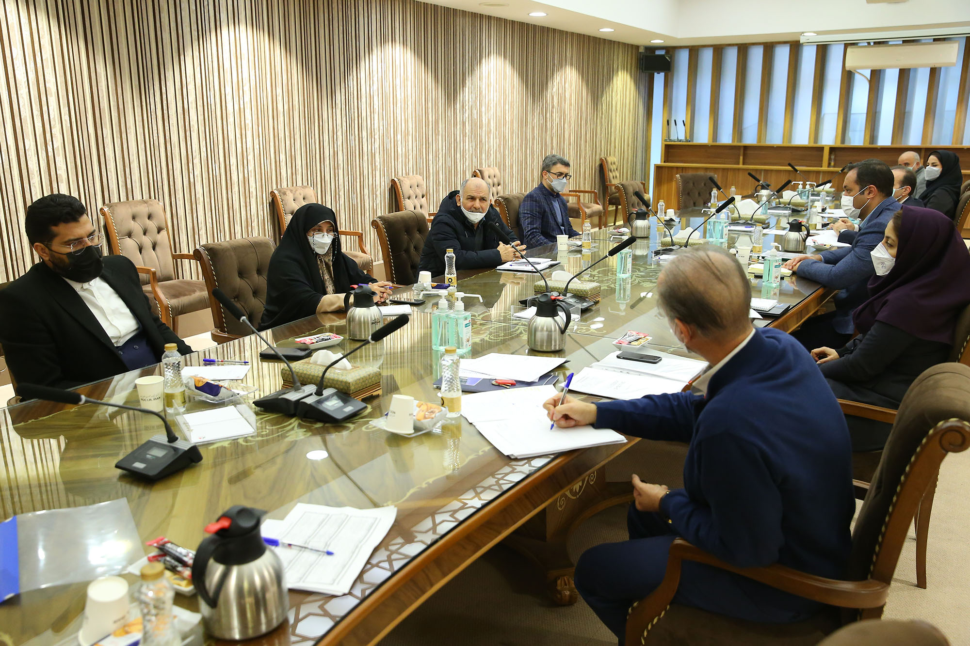 جلسات سرپرست کاروان بازی های کشورهای اسلامی با فدراسیون ها 17