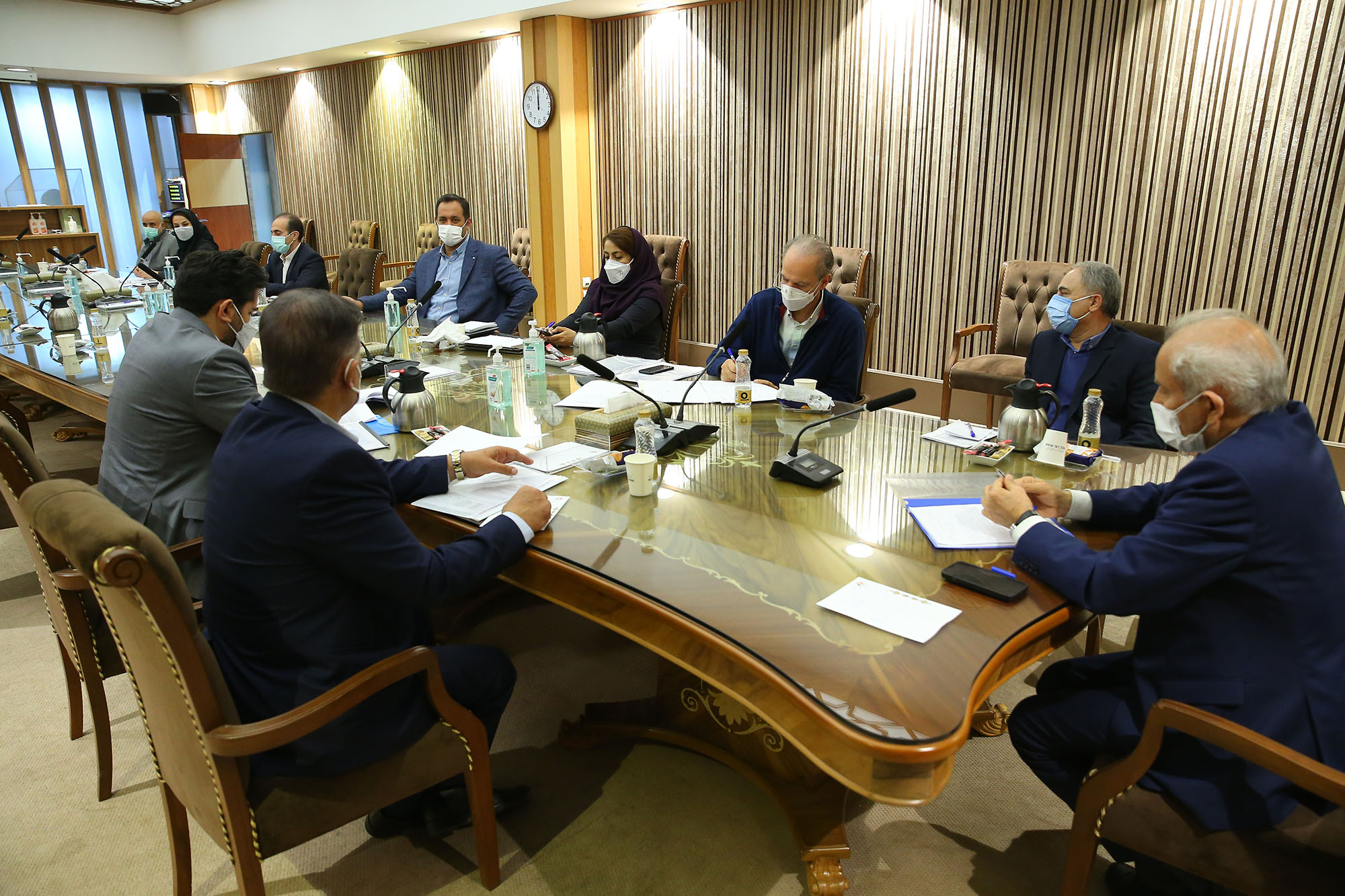 جلسات سرپرست کاروان بازی های کشورهای اسلامی با فدراسیون ها 21