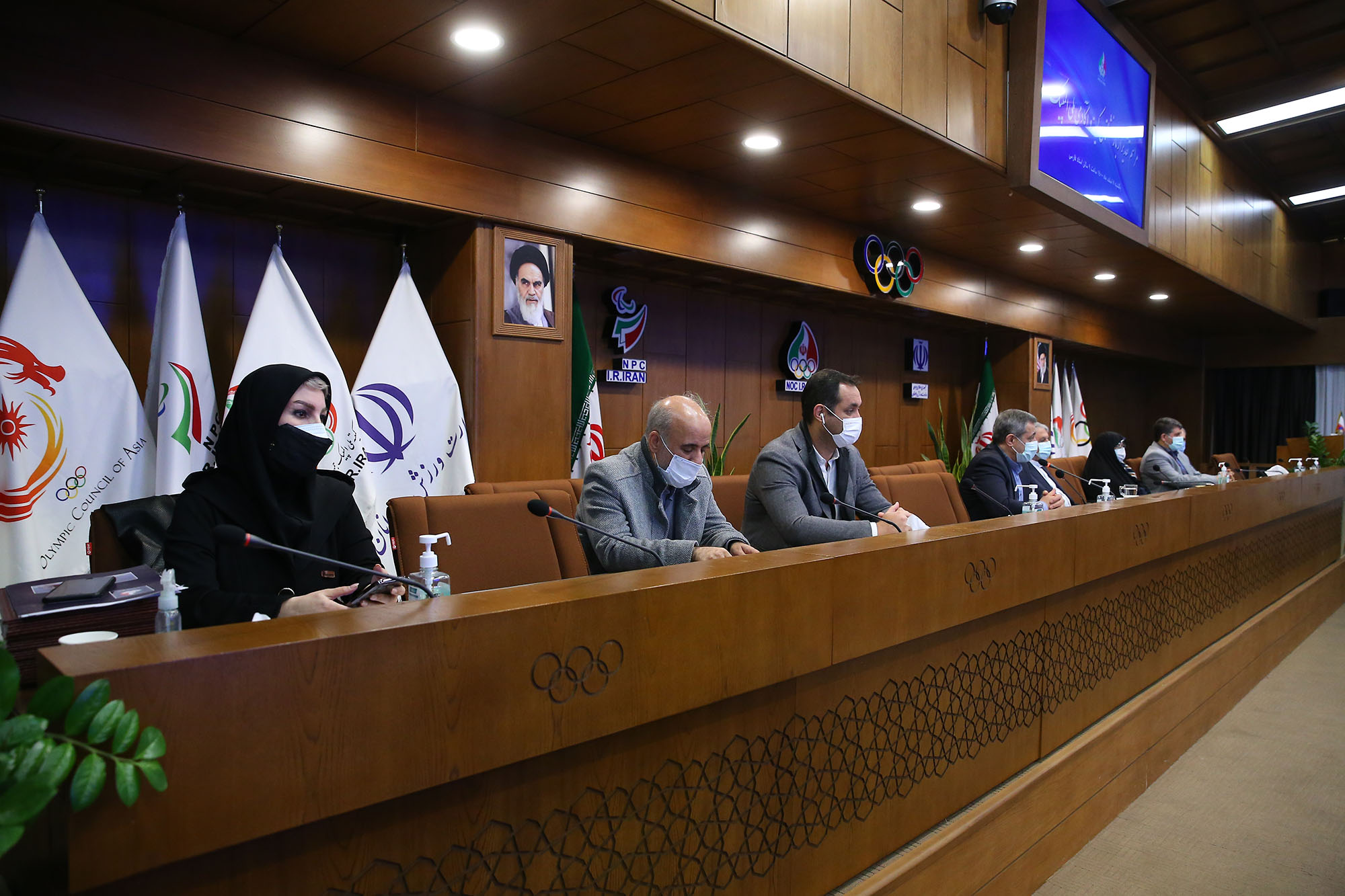 مراسم تقدیر از بازنشستگان کمیته و آکادمی ملی المپیک 3