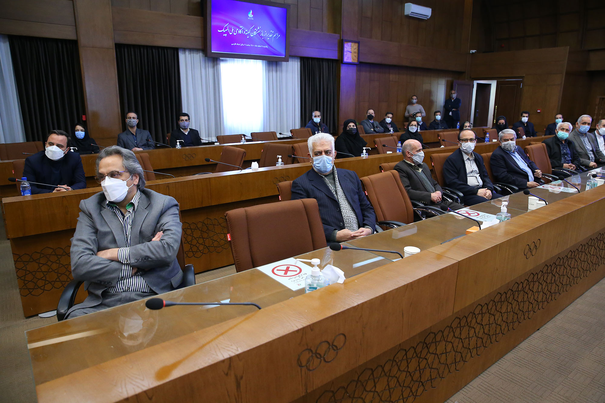 مراسم تقدیر از بازنشستگان کمیته و آکادمی ملی المپیک 8