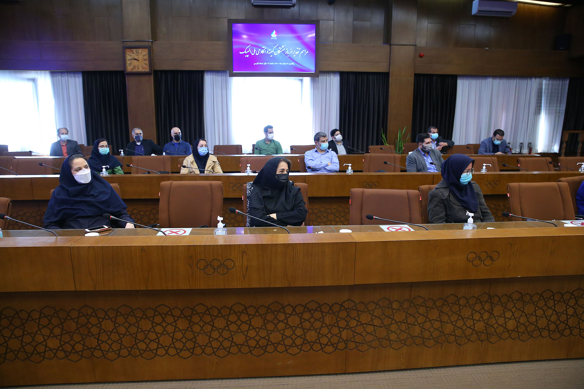 مراسم تقدیر از بازنشستگان کمیته و آکادمی ملی المپیک 14