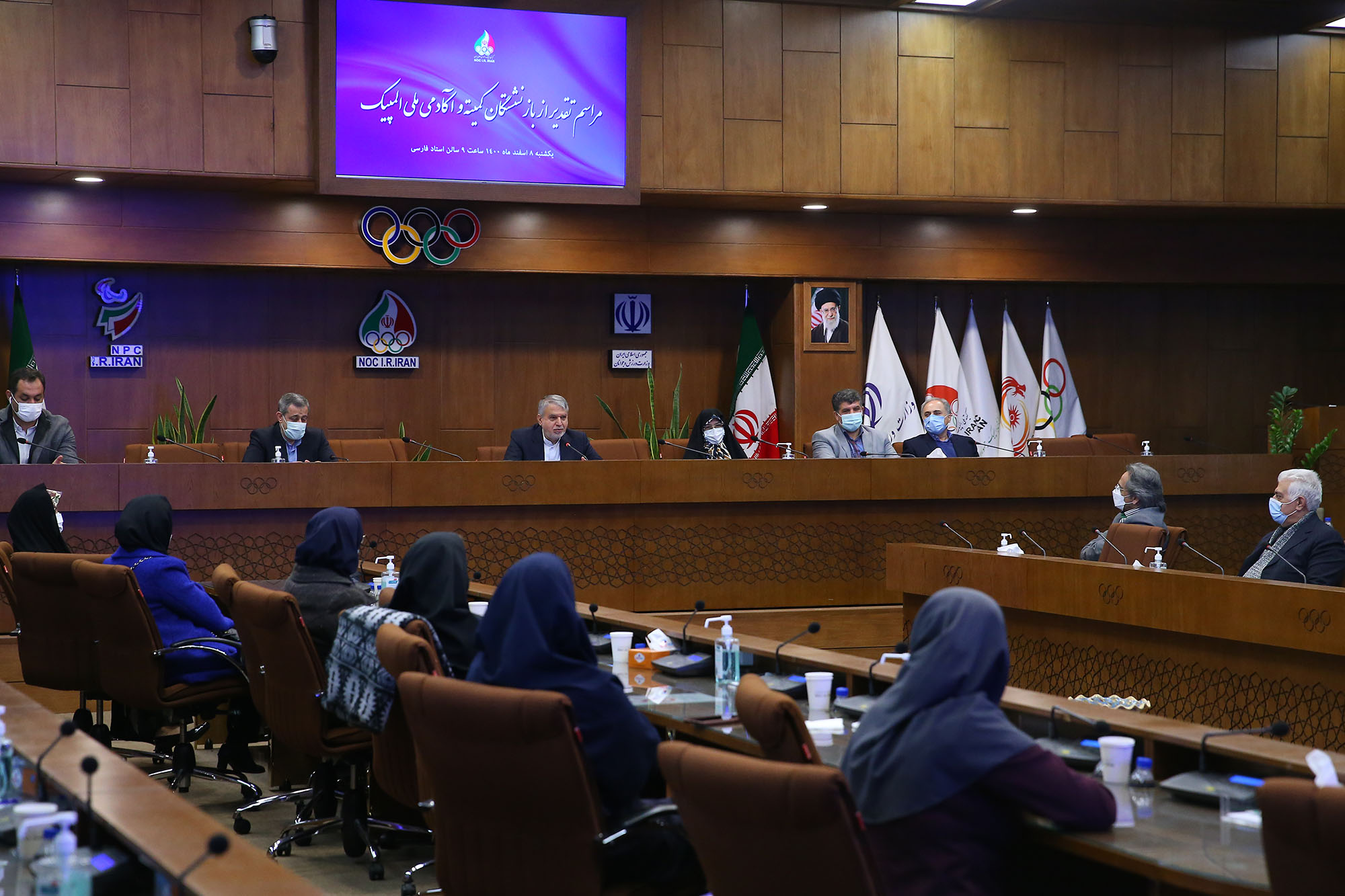 مراسم تقدیر از بازنشستگان کمیته و آکادمی ملی المپیک 18