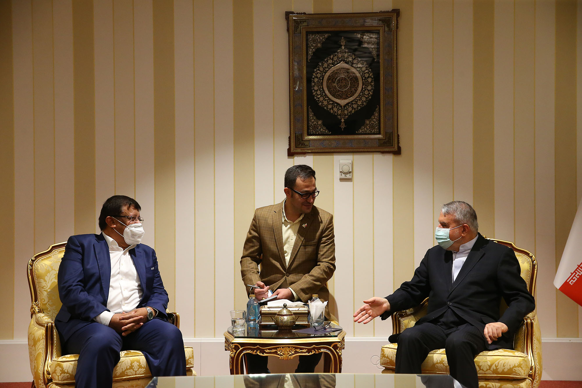 دیدار ریاست کمیته ملی المپیک با نایب رییس فدراسیون جهانی هندبال 1