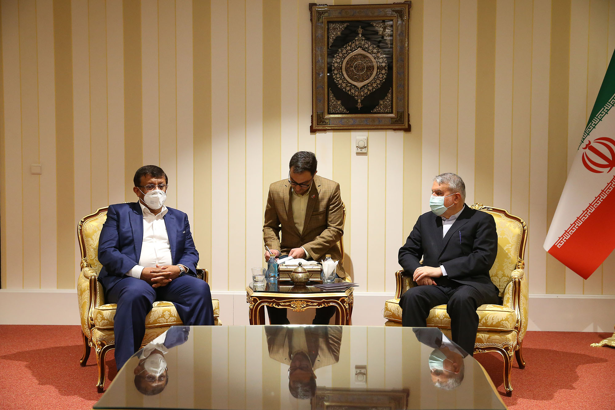 دیدار ریاست کمیته ملی المپیک با نایب رییس فدراسیون جهانی هندبال 7