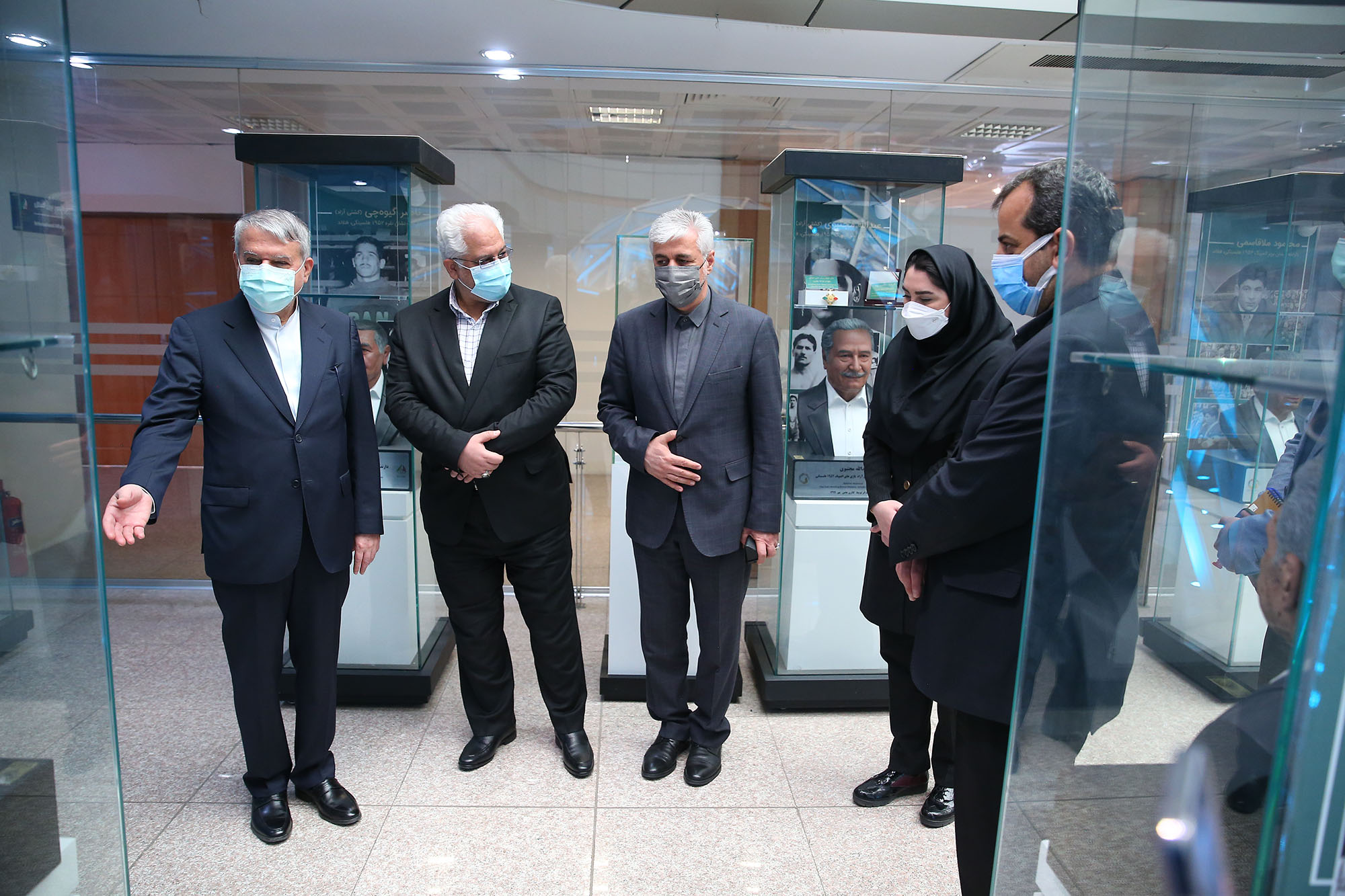 بازدید وزیر ورزش و جوانان از موزه ملی ورزش، المپیک و پارالمپیک 5