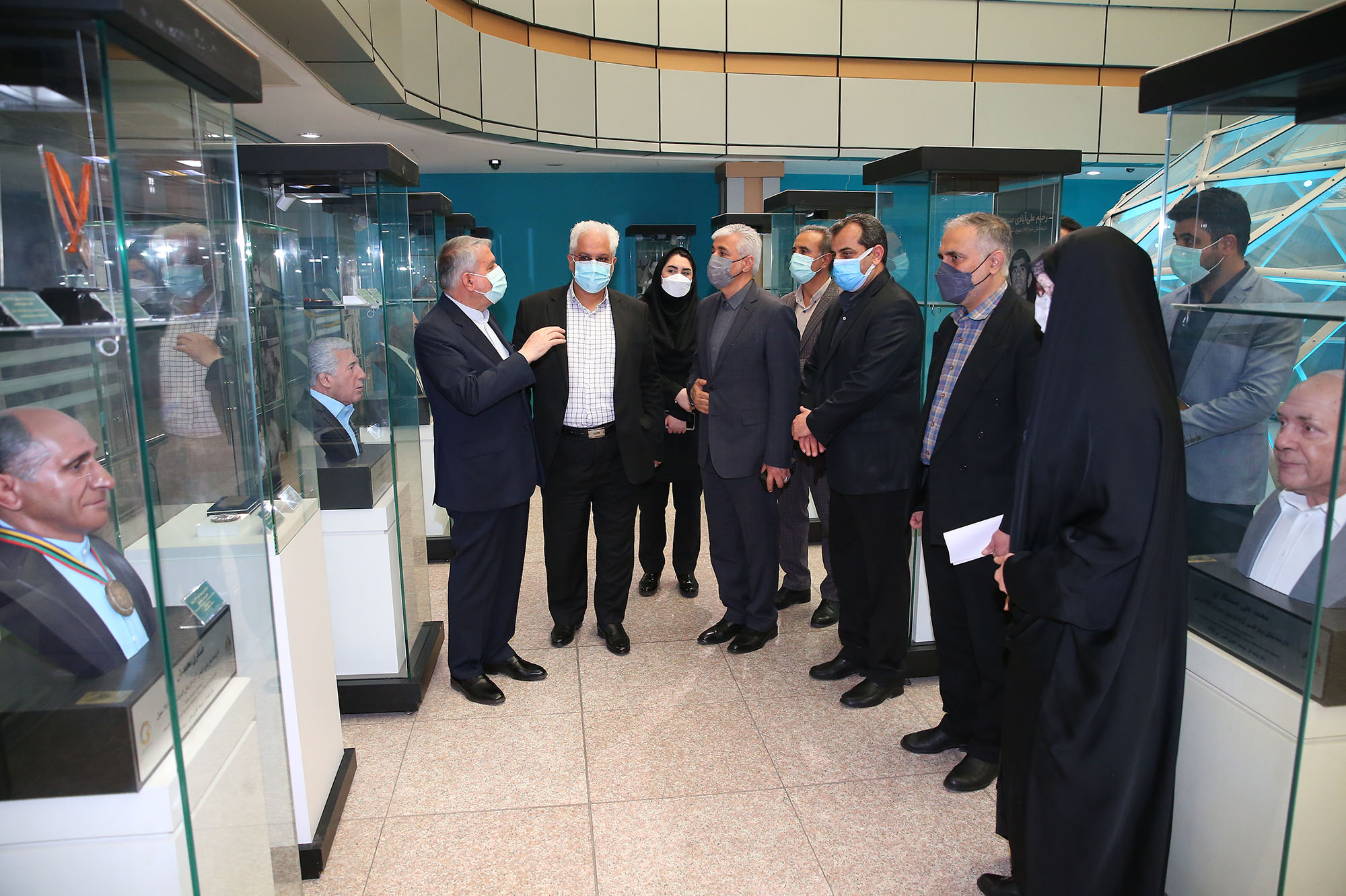 بازدید وزیر ورزش و جوانان از موزه ملی ورزش، المپیک و پارالمپیک 6