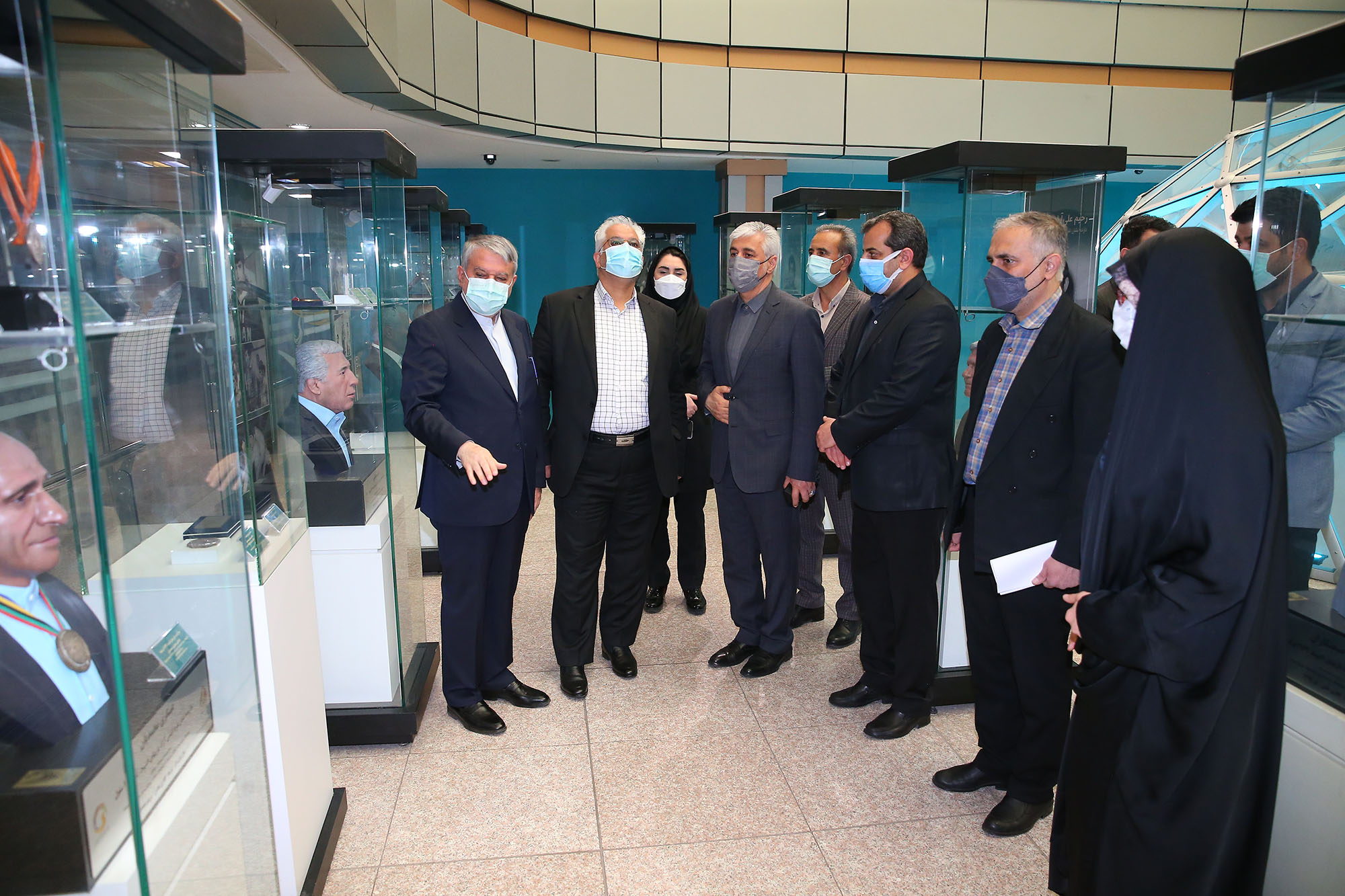 بازدید وزیر ورزش و جوانان از موزه ملی ورزش، المپیک و پارالمپیک 7