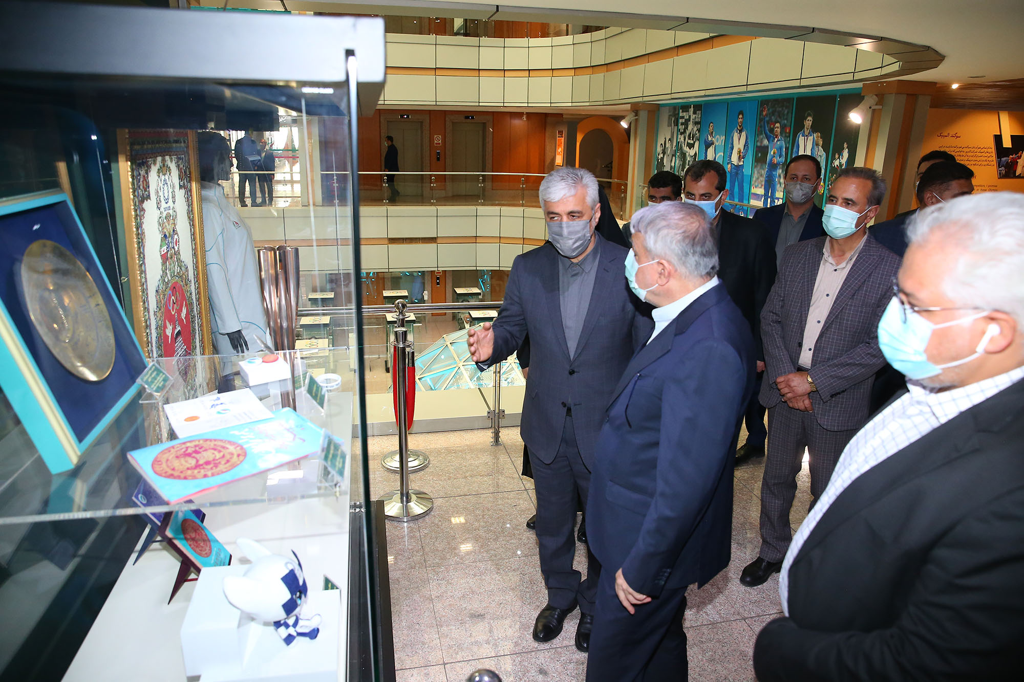بازدید وزیر ورزش و جوانان از موزه ملی ورزش، المپیک و پارالمپیک 11