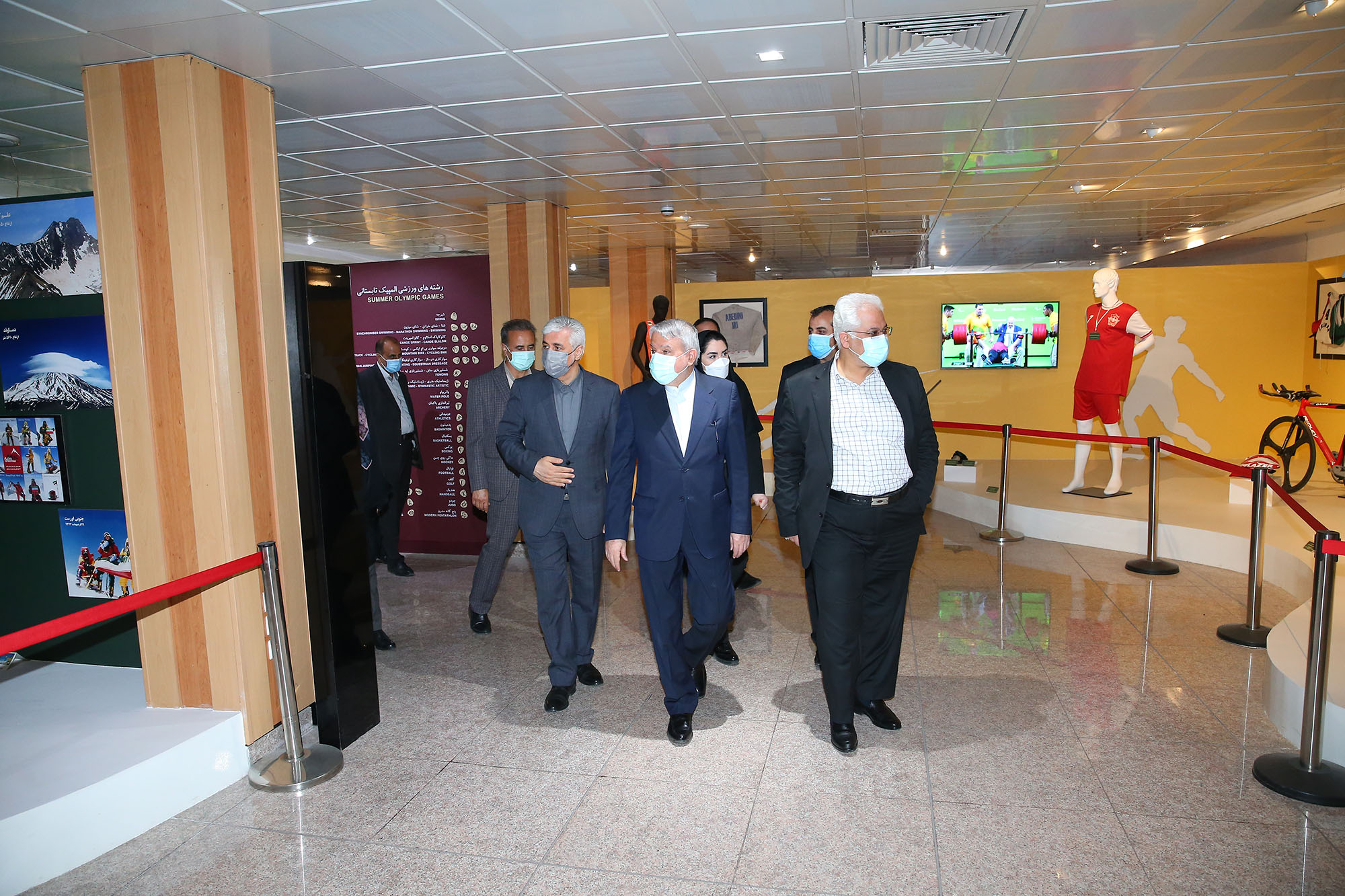 بازدید وزیر ورزش و جوانان از موزه ملی ورزش، المپیک و پارالمپیک 12