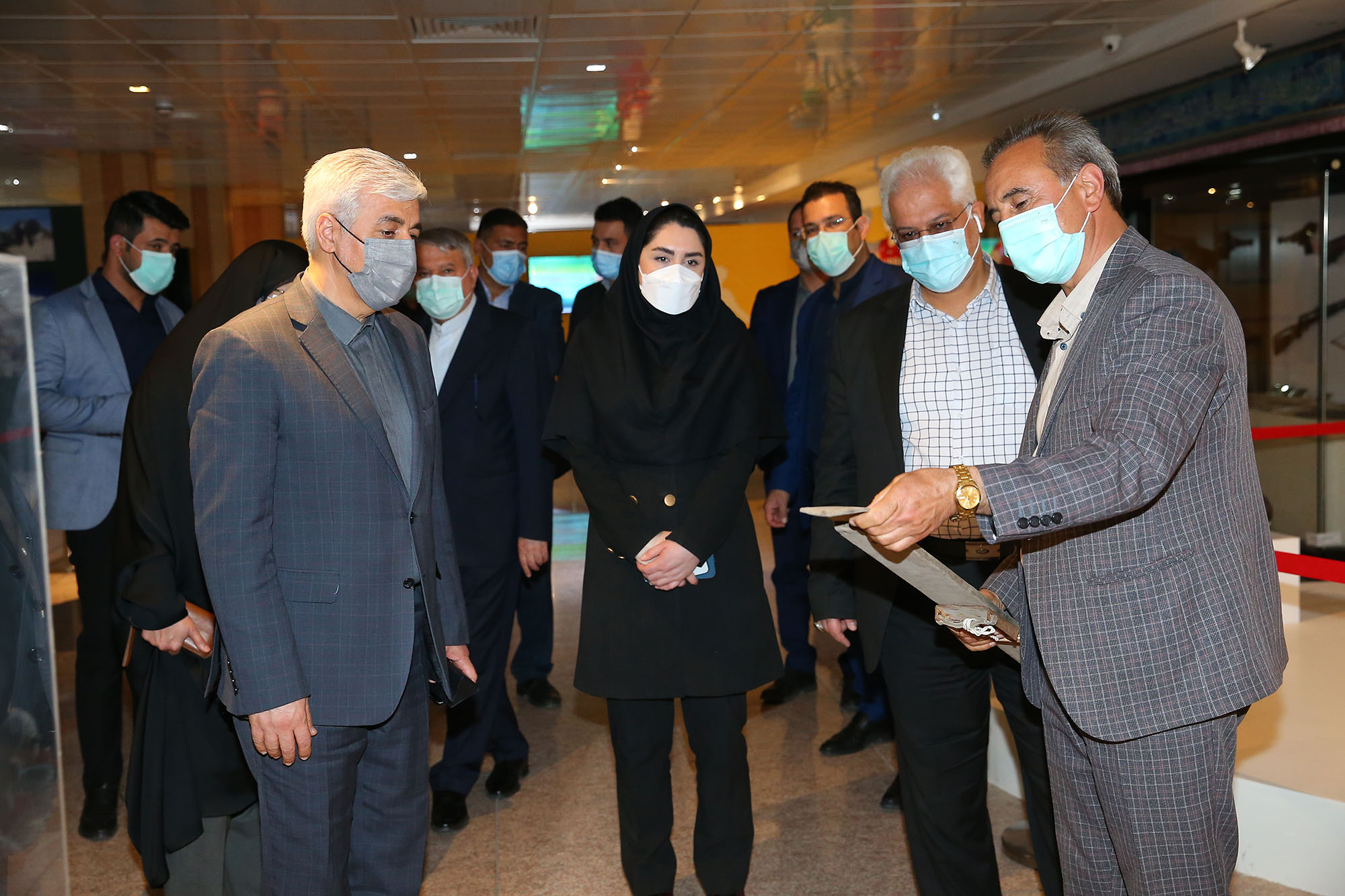 بازدید وزیر ورزش و جوانان از موزه ملی ورزش، المپیک و پارالمپیک 14