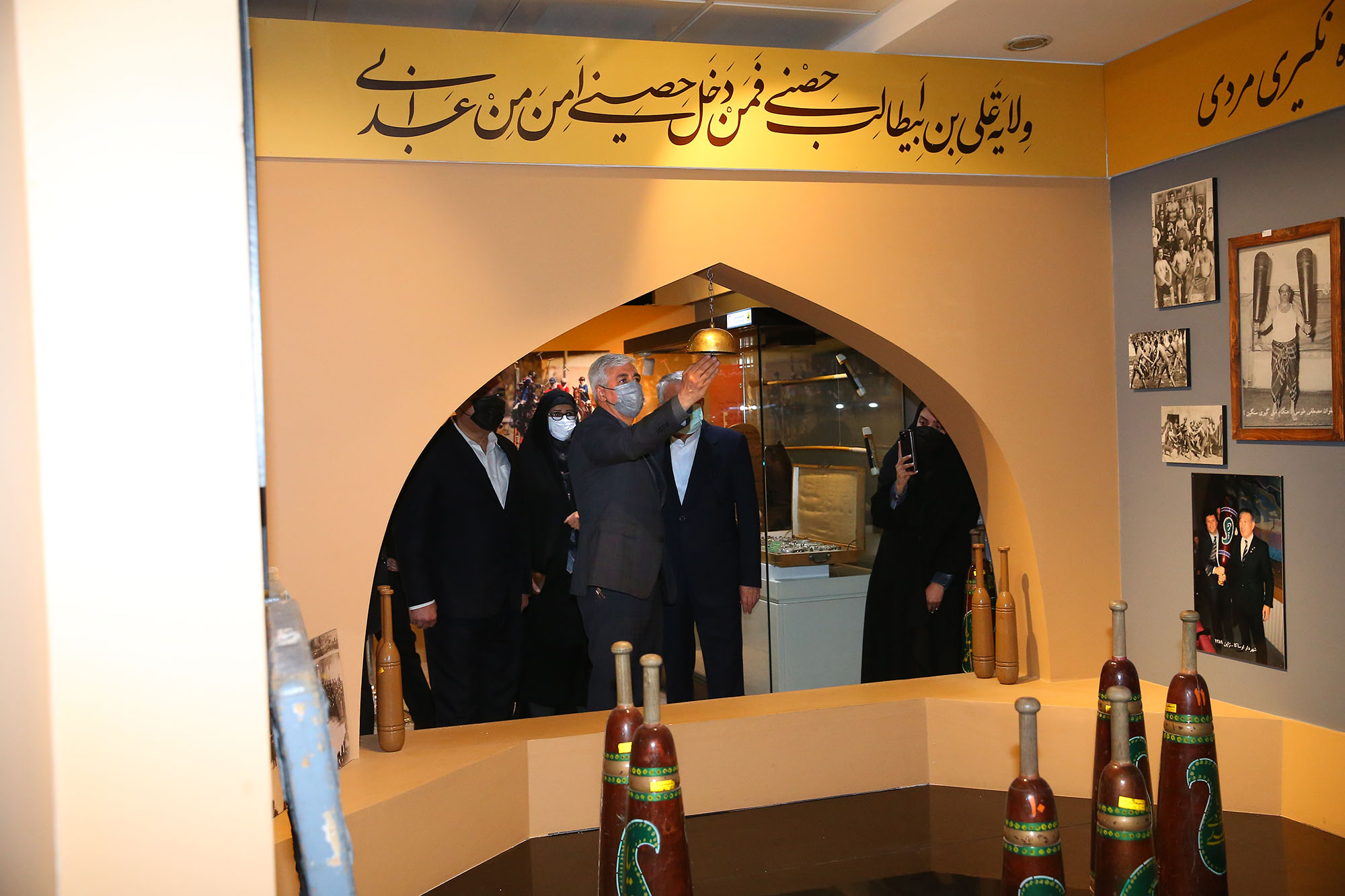 بازدید وزیر ورزش و جوانان از موزه ملی ورزش، المپیک و پارالمپیک 18