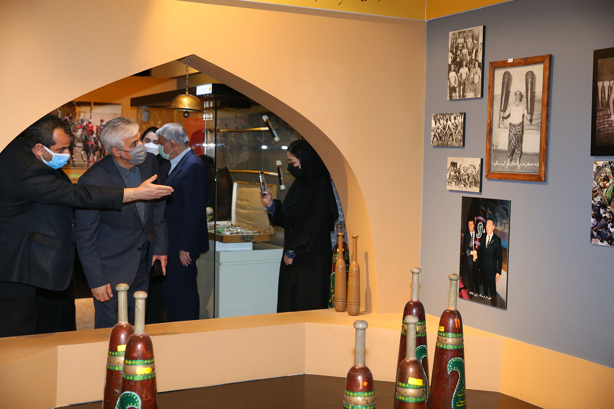 بازدید وزیر ورزش و جوانان از موزه ملی ورزش، المپیک و پارالمپیک 19