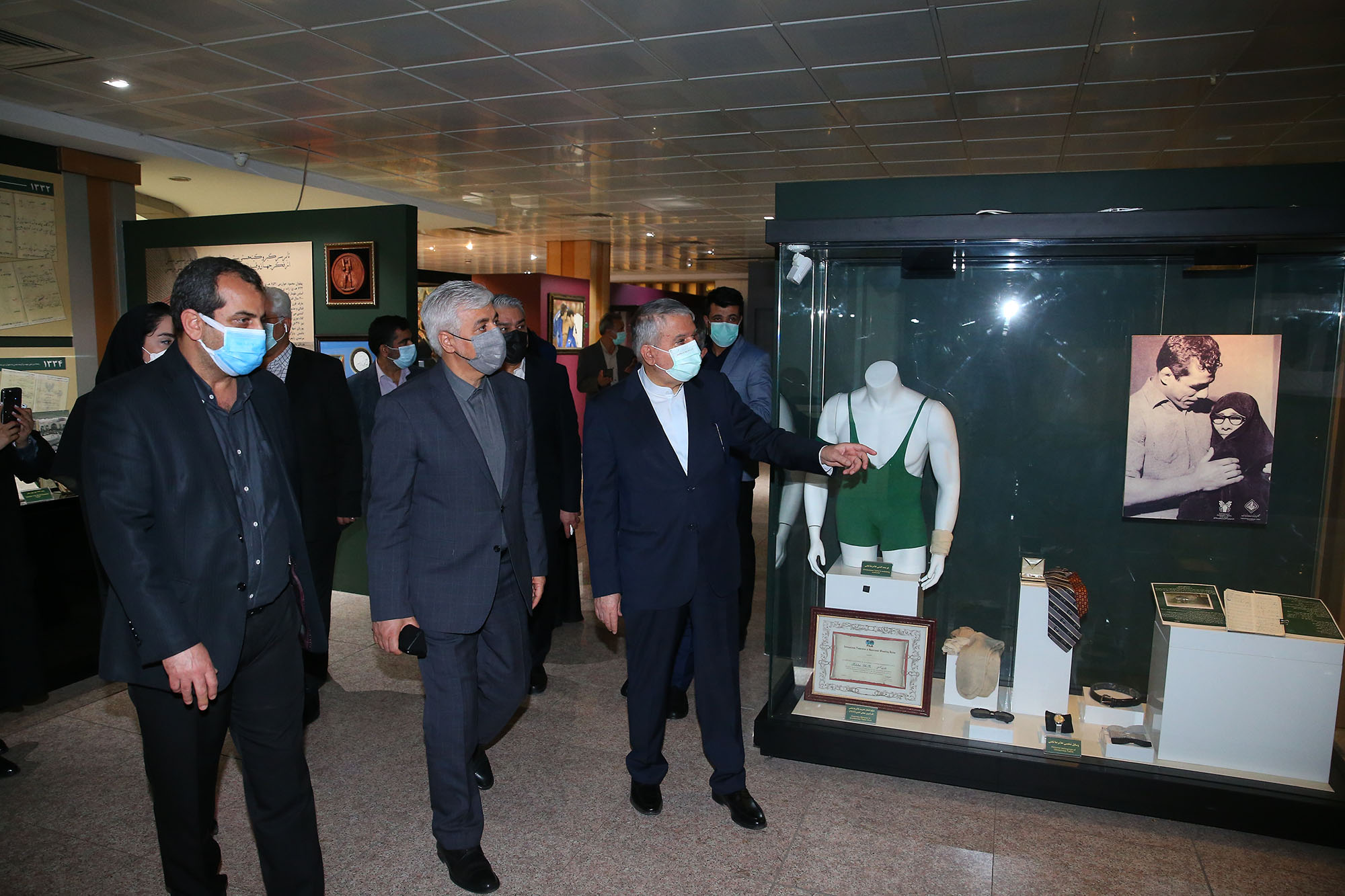 بازدید وزیر ورزش و جوانان از موزه ملی ورزش، المپیک و پارالمپیک 21