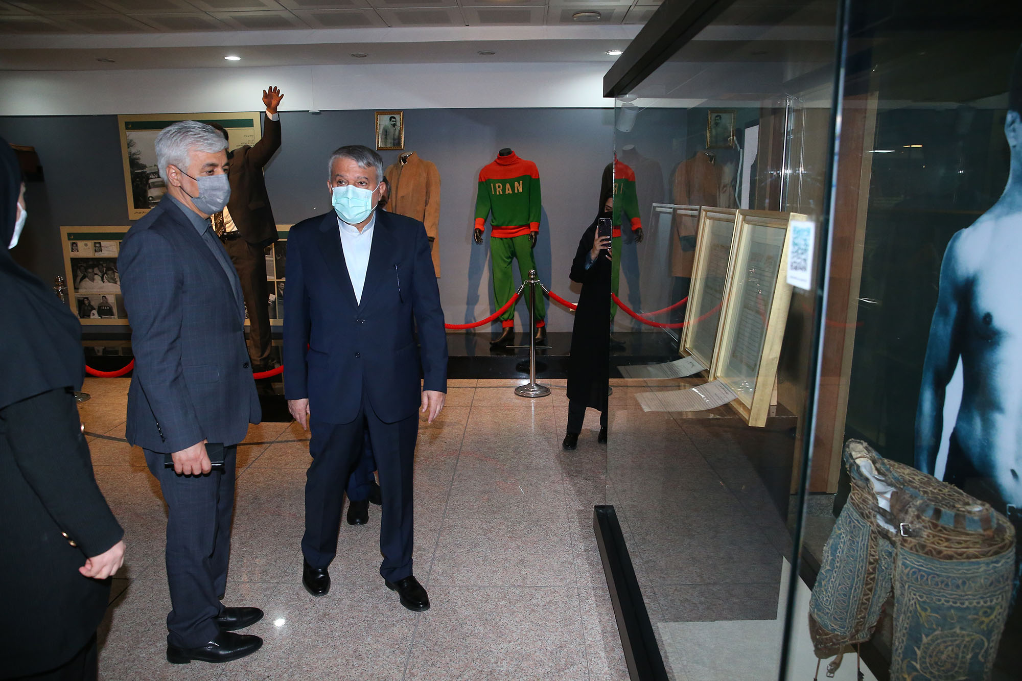 بازدید وزیر ورزش و جوانان از موزه ملی ورزش، المپیک و پارالمپیک 22