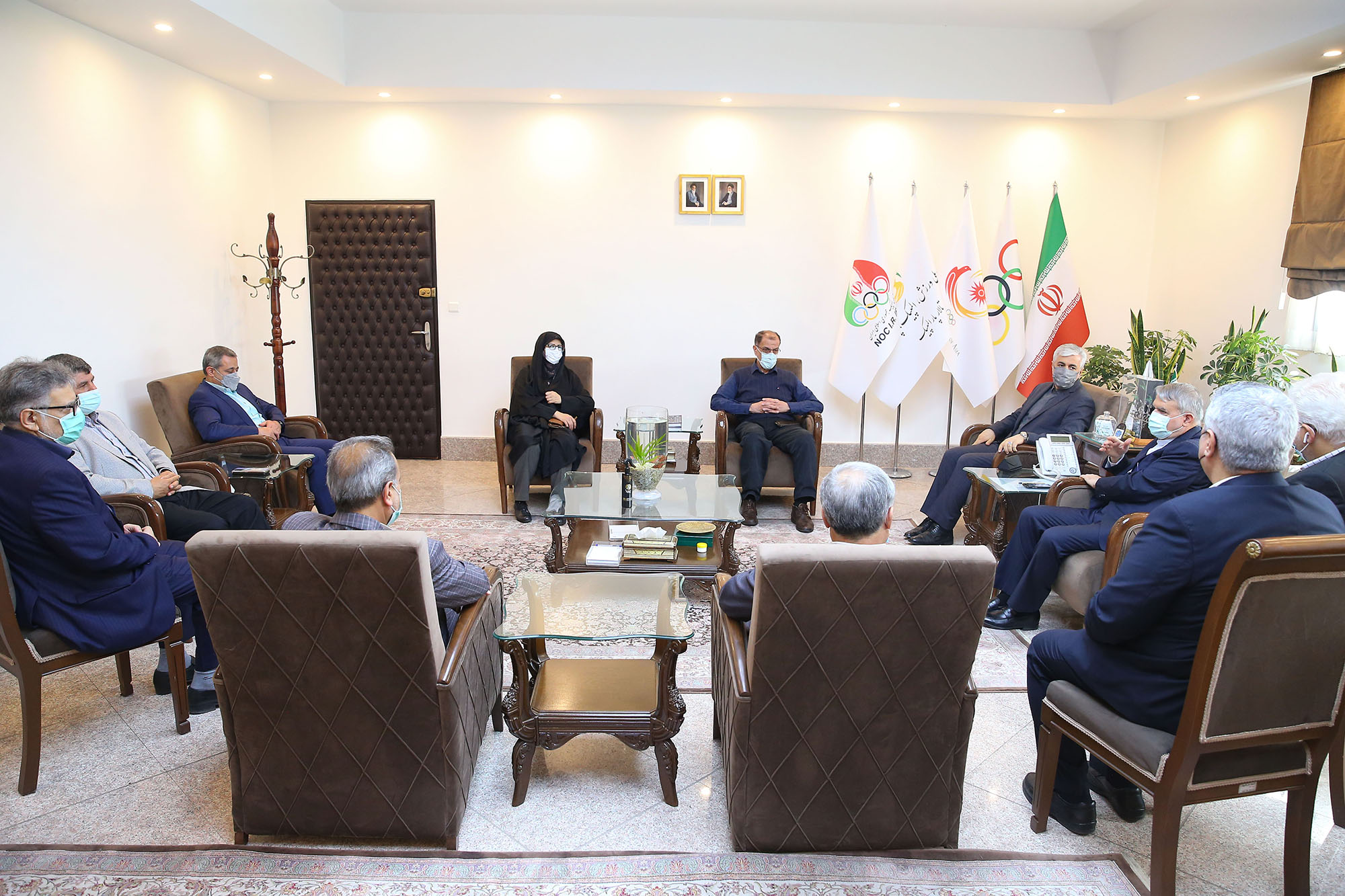 بازدید وزیر ورزش و جوانان از موزه ملی ورزش، المپیک و پارالمپیک 28