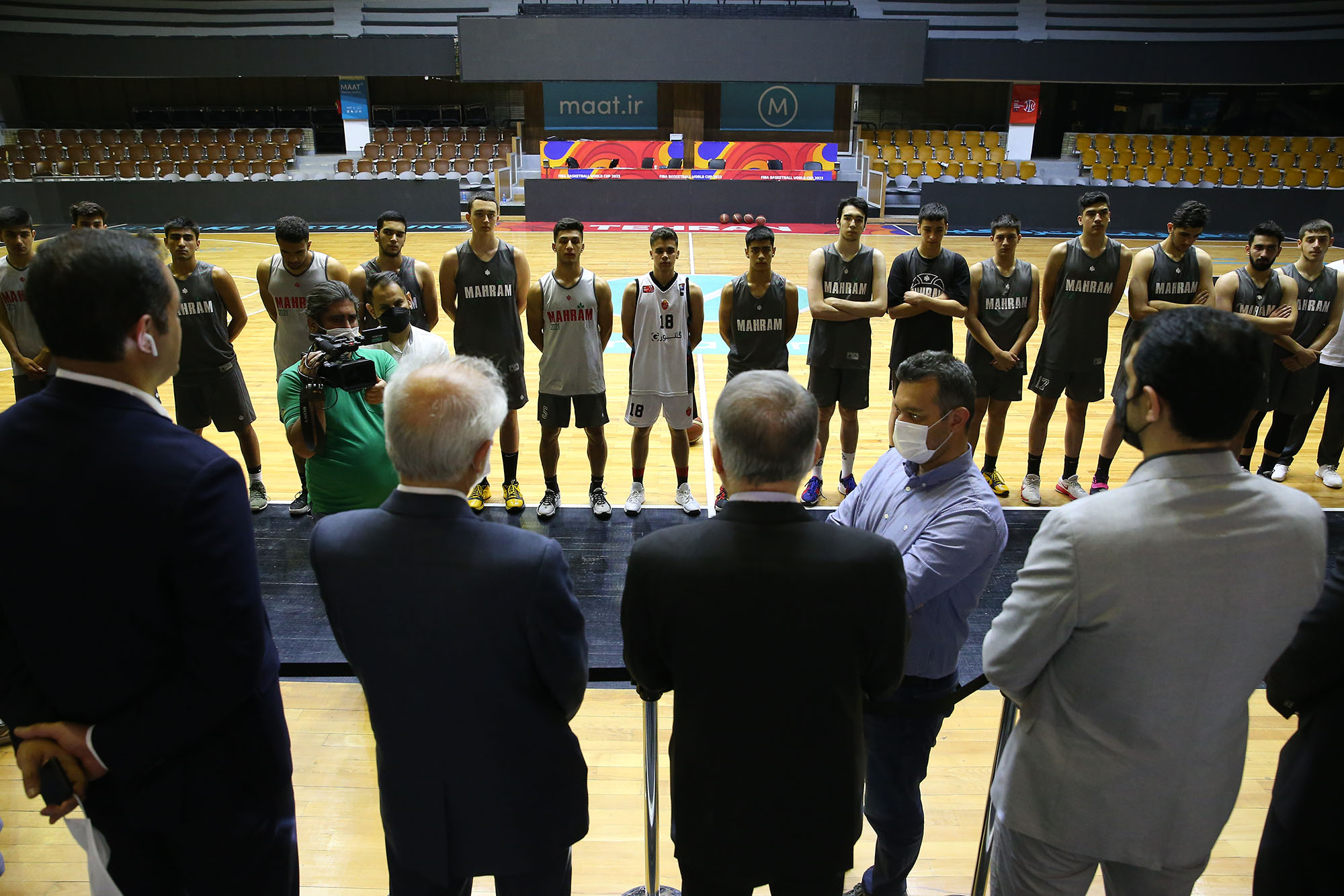 بازدید از اردو تیم ملی فوتبال امید، بسکتبال و اسکیت 17