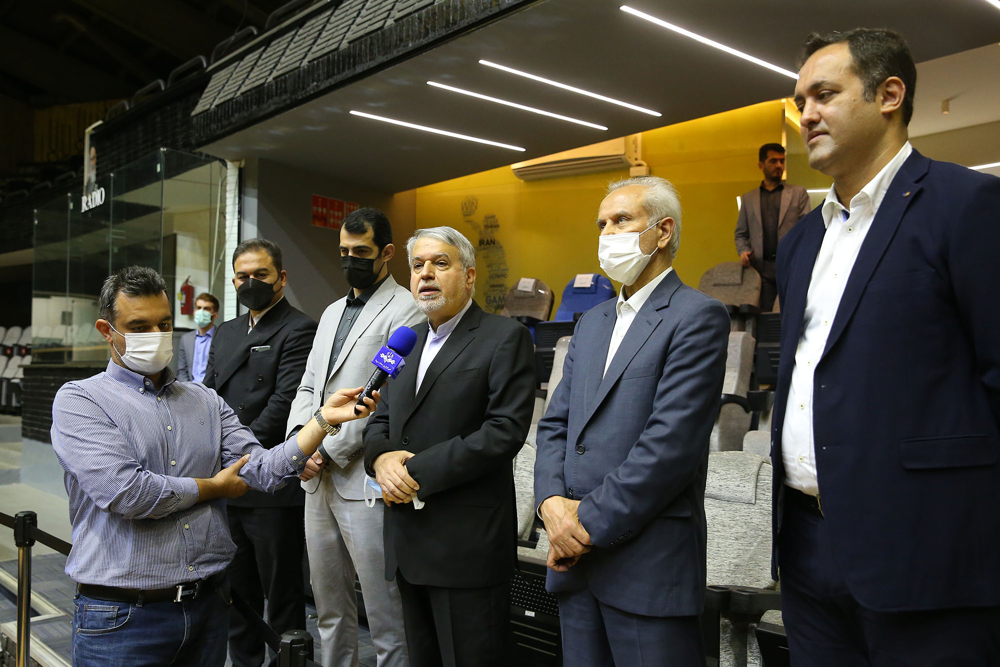 بازدید از اردو تیم ملی فوتبال امید، بسکتبال و اسکیت 18