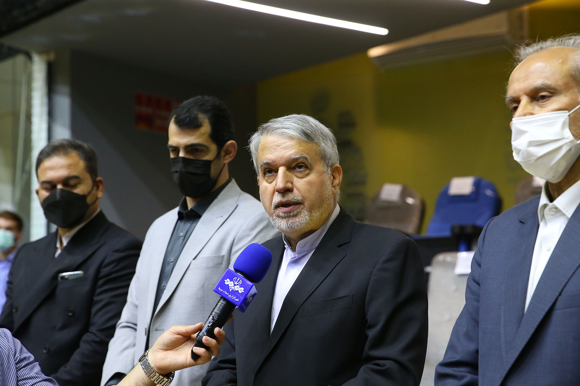 بازدید از اردو تیم ملی فوتبال امید، بسکتبال و اسکیت 19