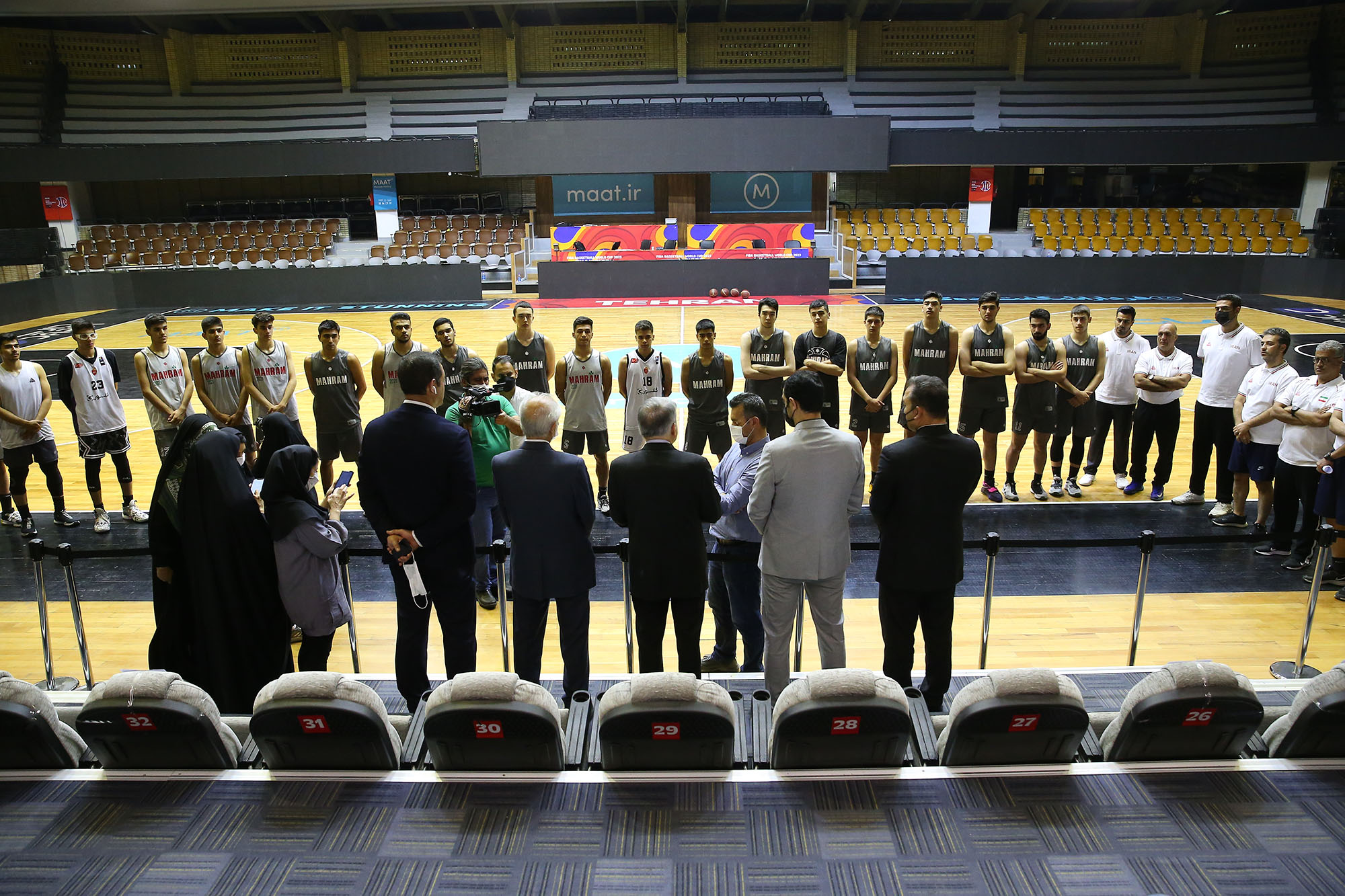 بازدید از اردو تیم ملی فوتبال امید، بسکتبال و اسکیت 22