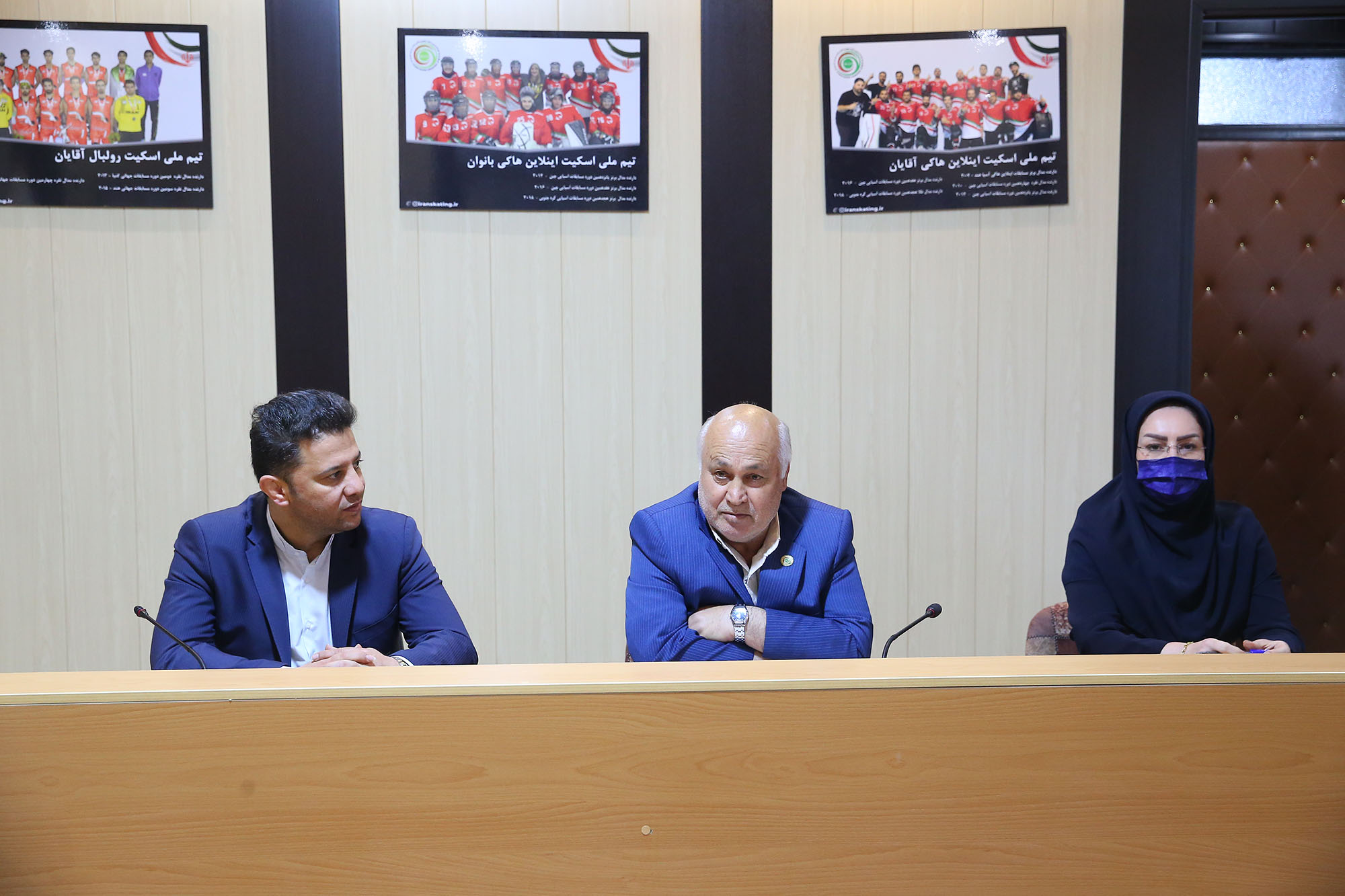 بازدید از اردو تیم ملی فوتبال امید، بسکتبال و اسکیت 23