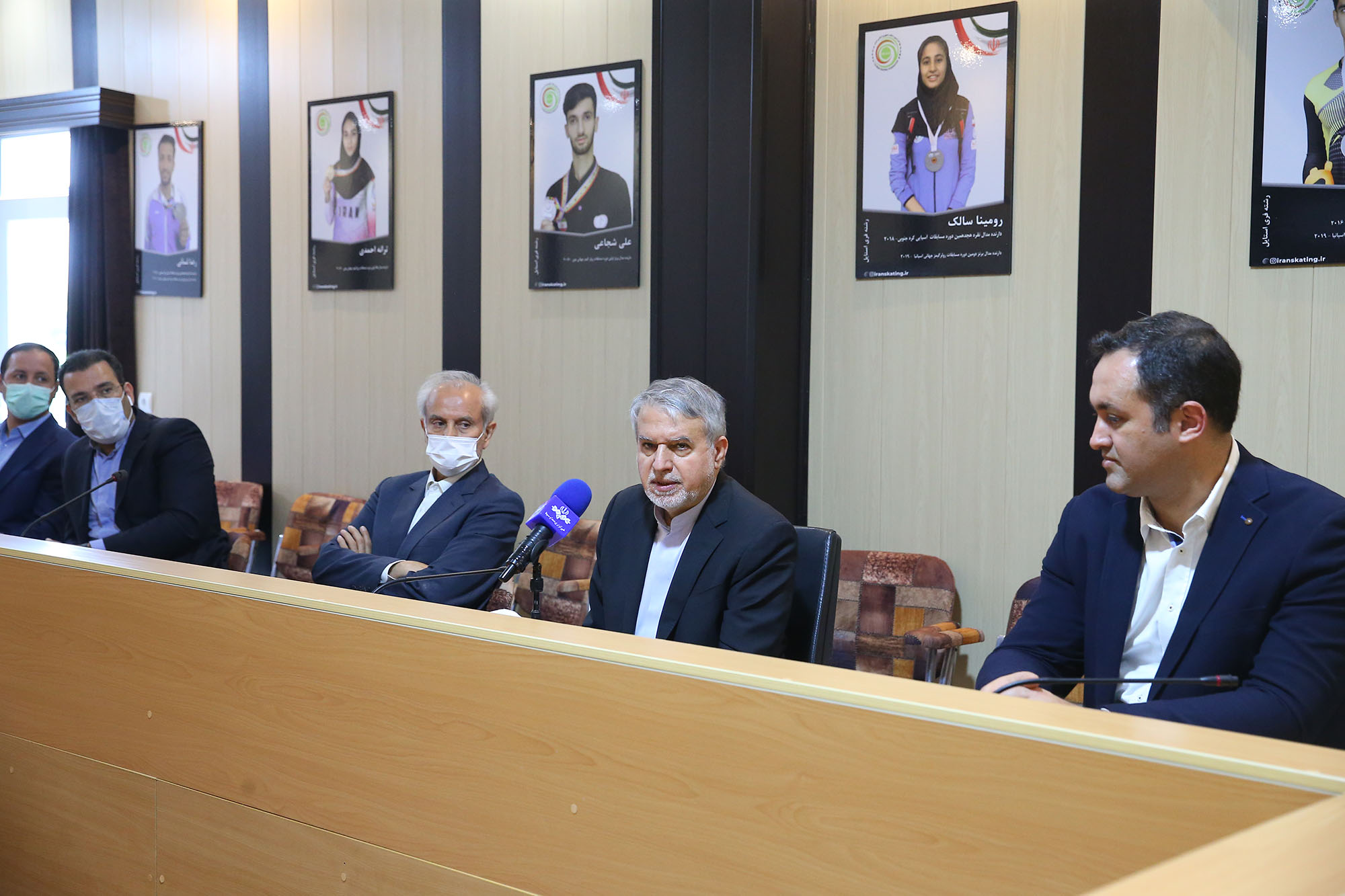 بازدید از اردو تیم ملی فوتبال امید، بسکتبال و اسکیت 31