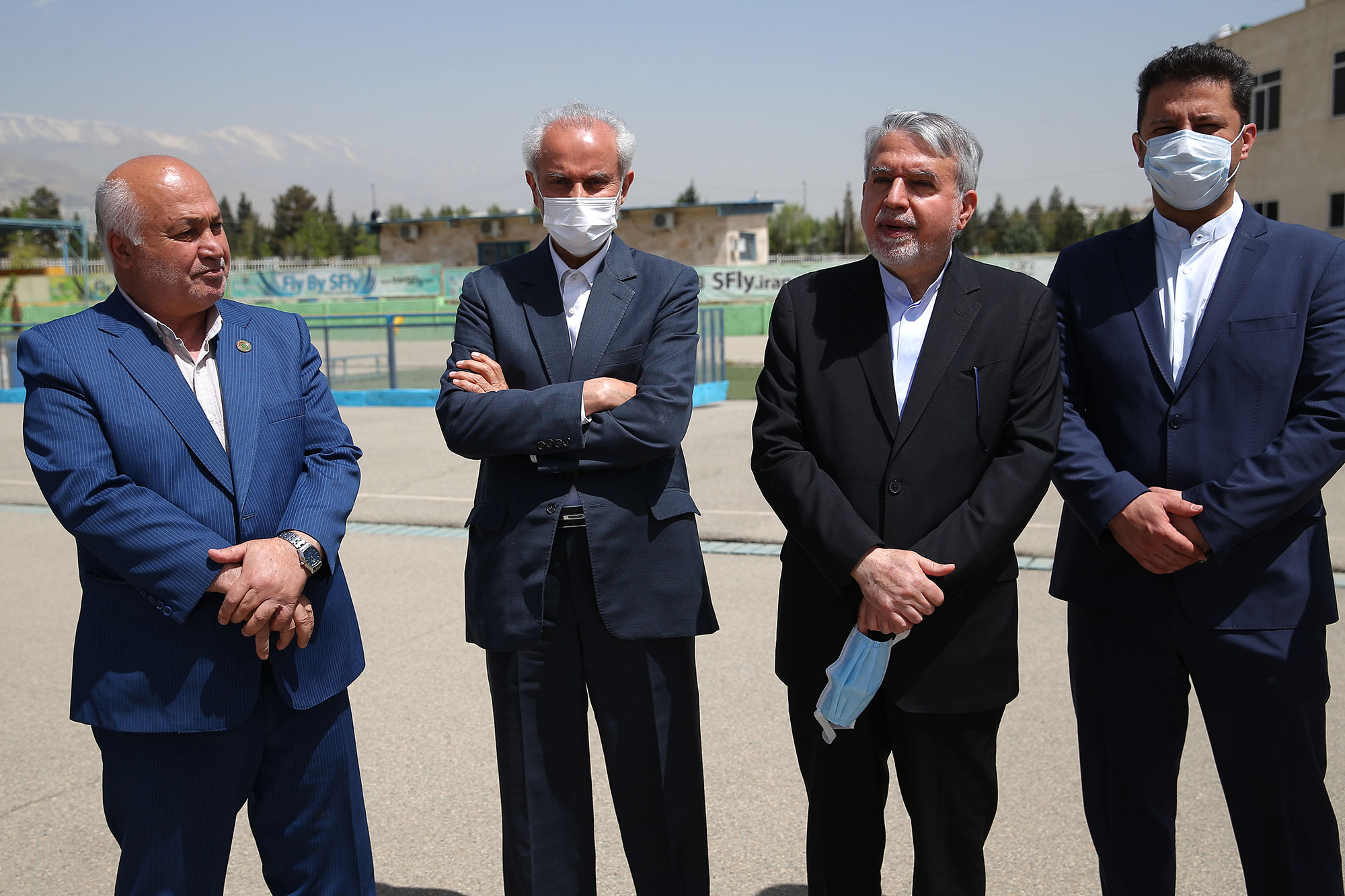 بازدید از اردو تیم ملی فوتبال امید، بسکتبال و اسکیت 36