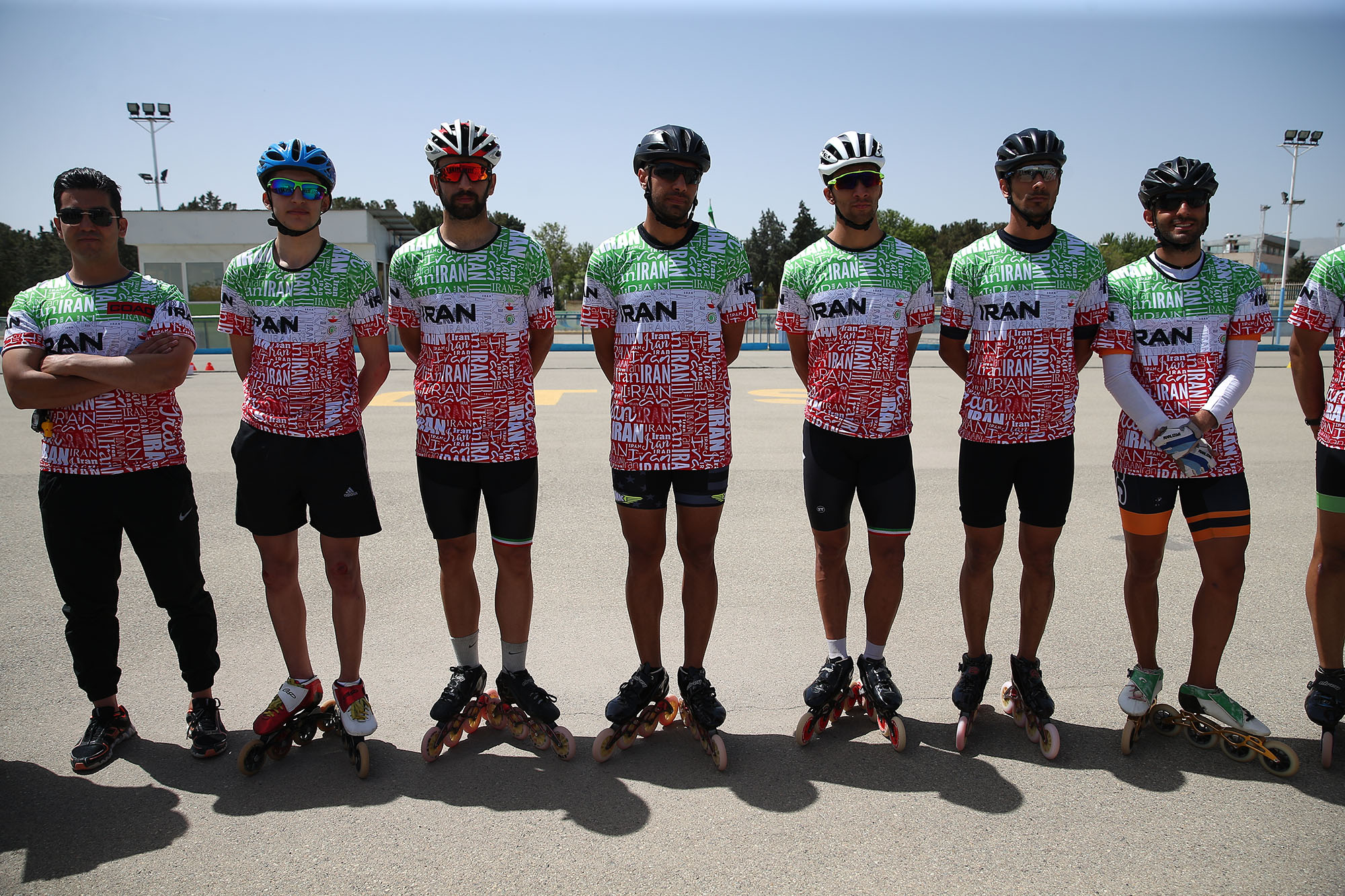 بازدید از اردو تیم ملی فوتبال امید، بسکتبال و اسکیت 37