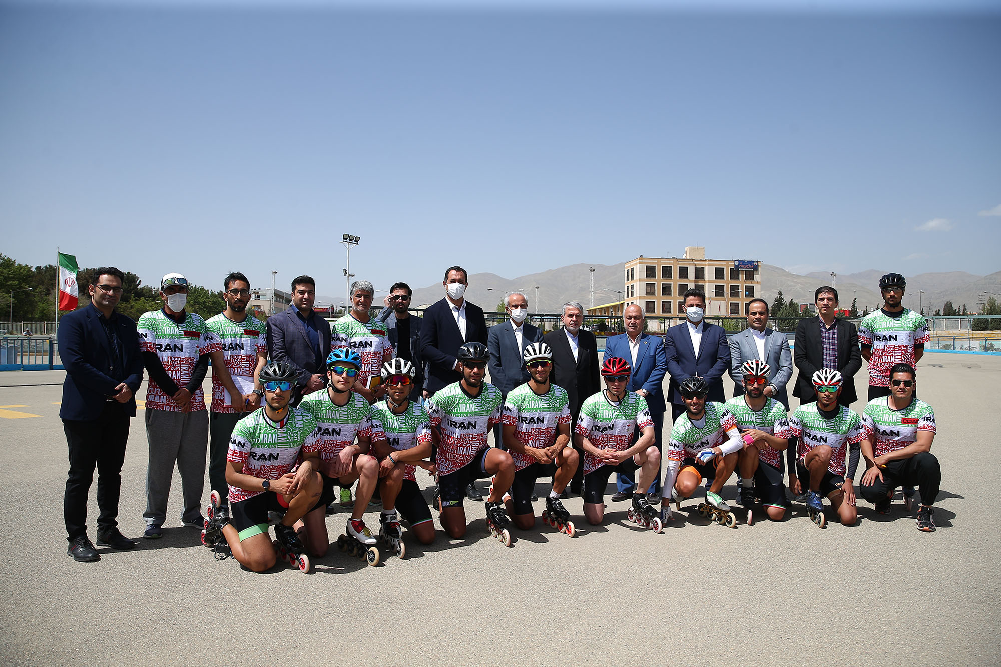 بازدید از اردو تیم ملی فوتبال امید، بسکتبال و اسکیت 38