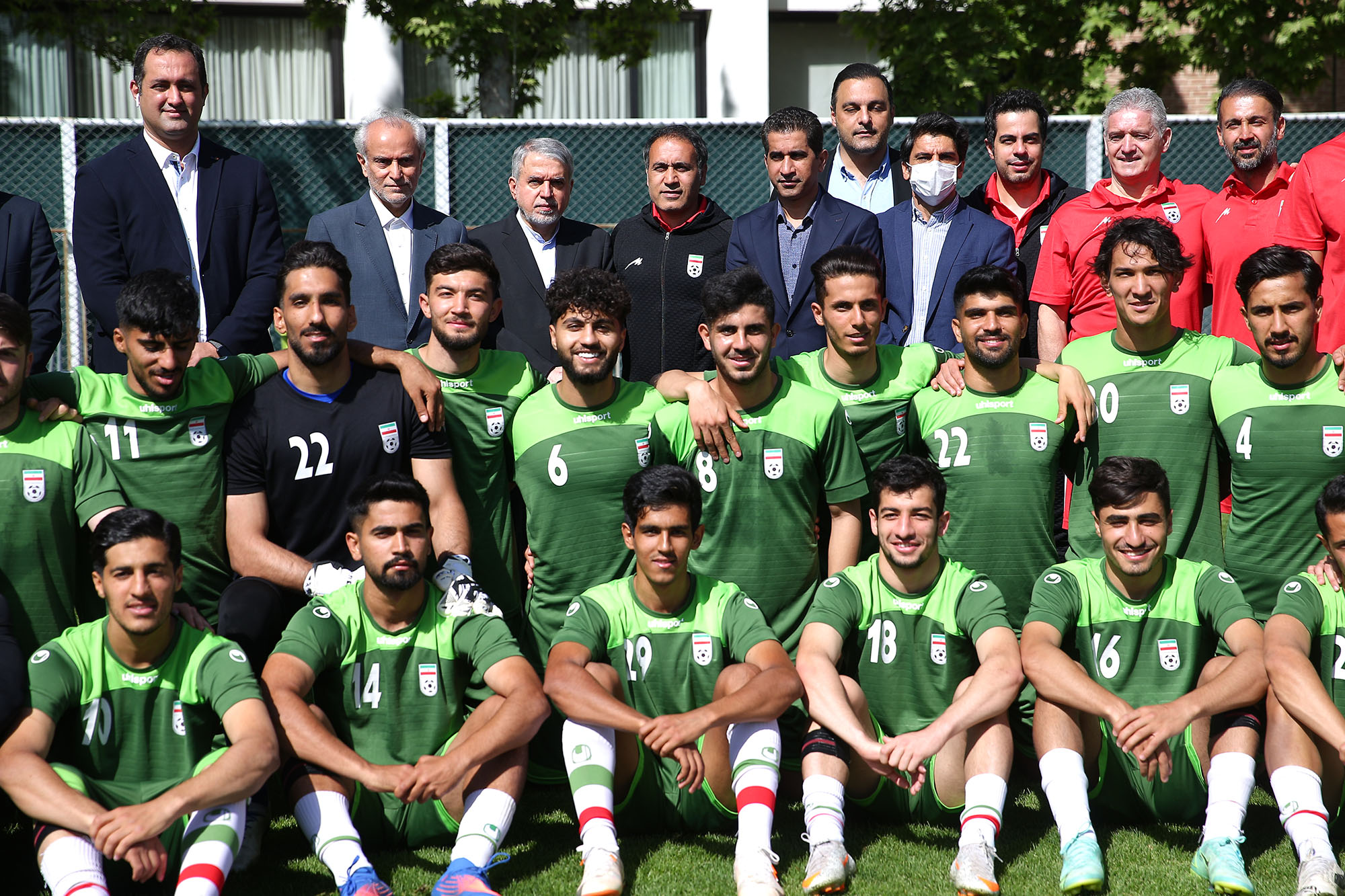 بازدید از اردو تیم ملی فوتبال امید، بسکتبال و اسکیت 39