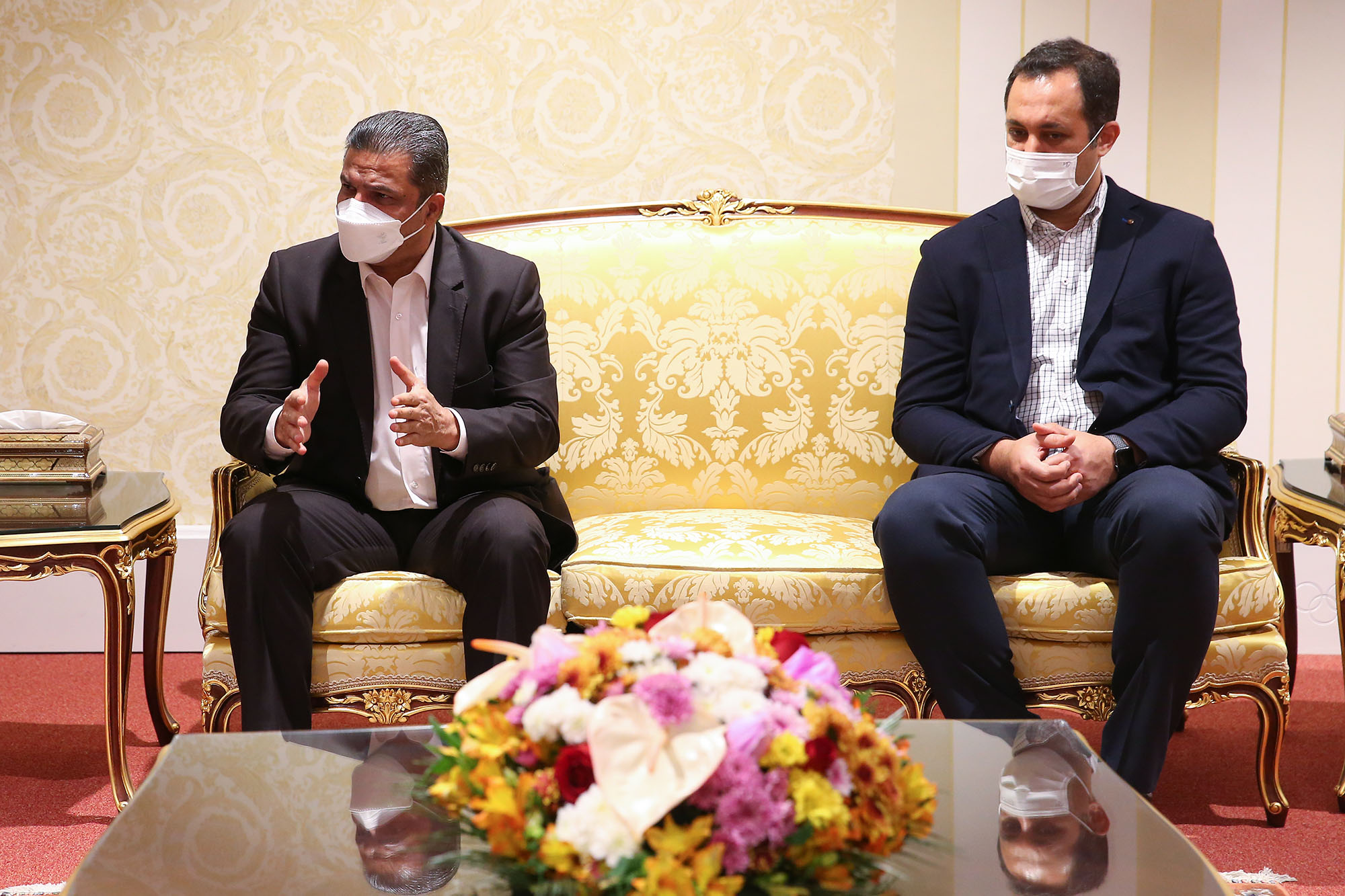 دیدار با رییس کنفدراسیون سپک تاکرا آسیا 2