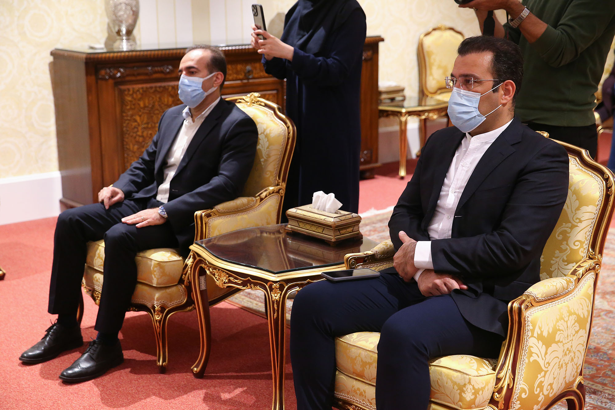 دیدار با رییس کنفدراسیون سپک تاکرا آسیا 3