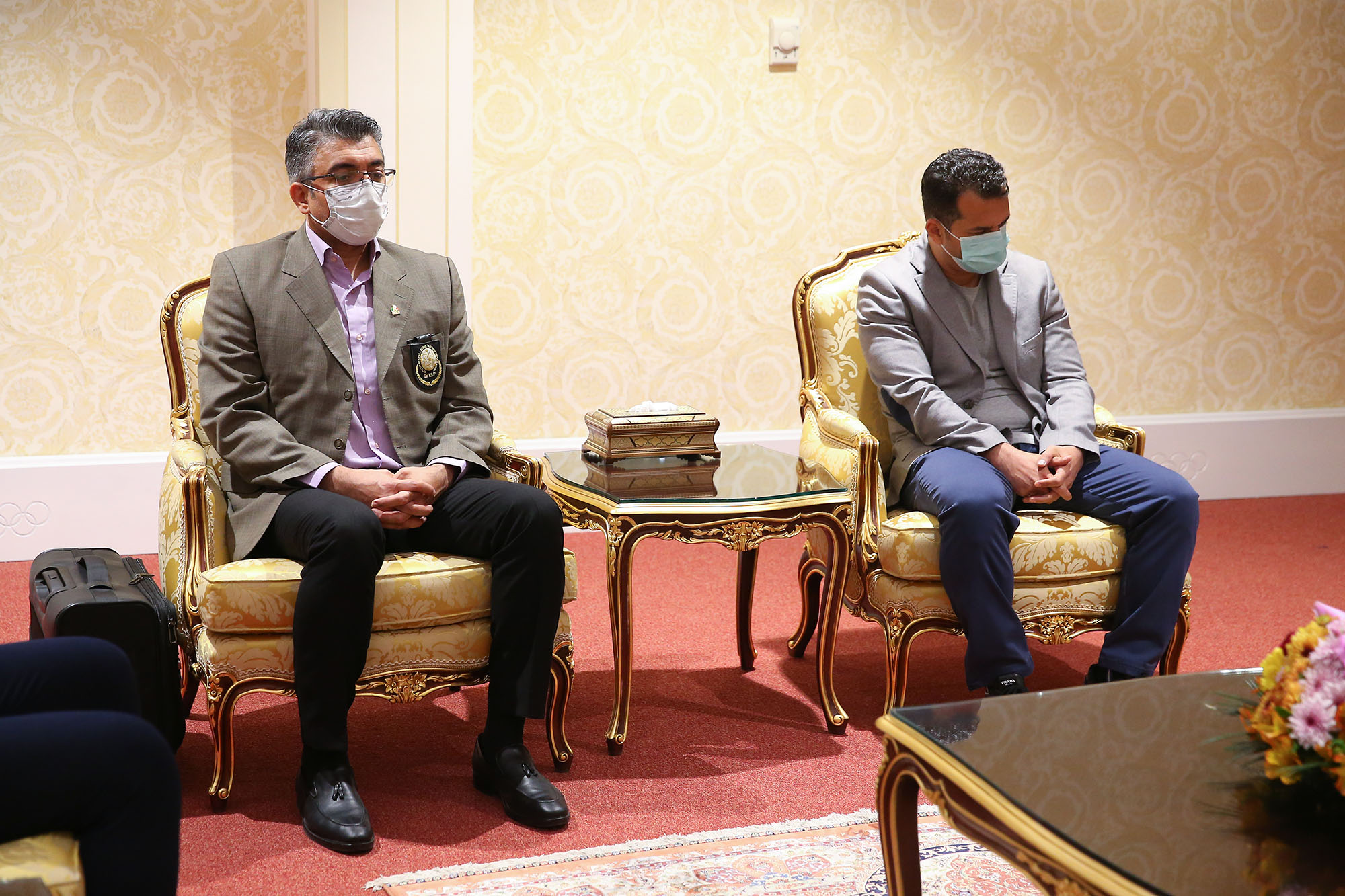 دیدار با رییس کنفدراسیون سپک تاکرا آسیا 5