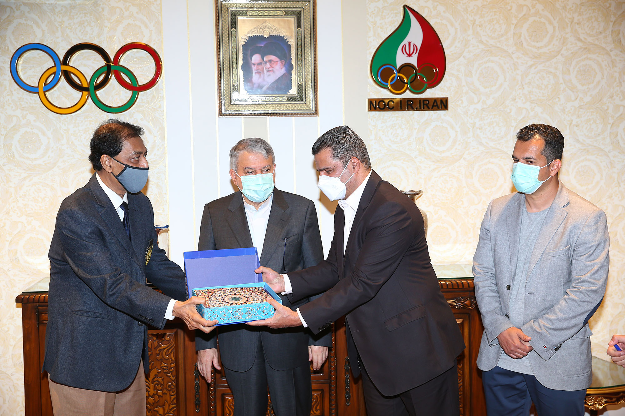 دیدار با رییس کنفدراسیون سپک تاکرا آسیا 8