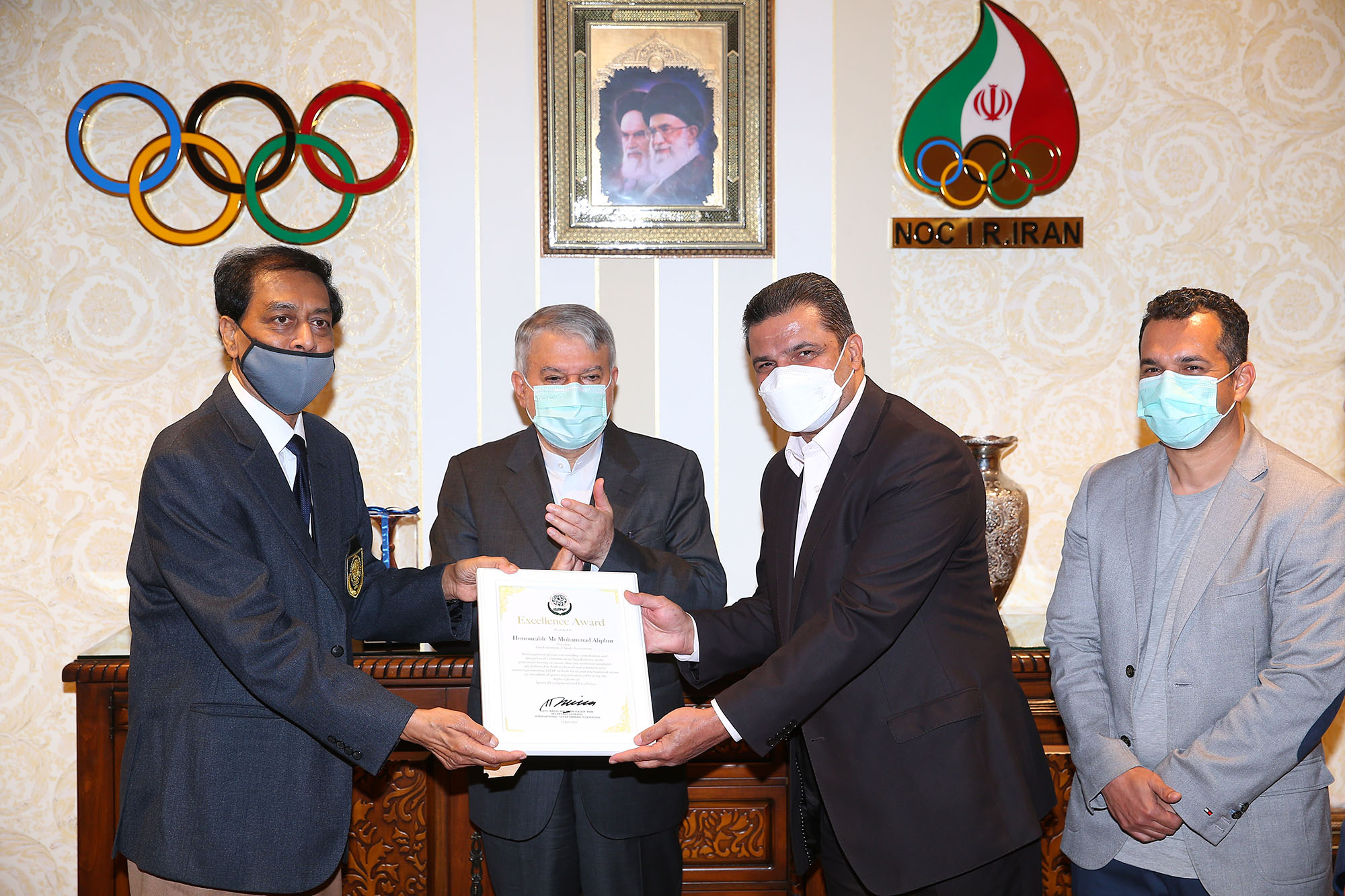 دیدار با رییس کنفدراسیون سپک تاکرا آسیا 10