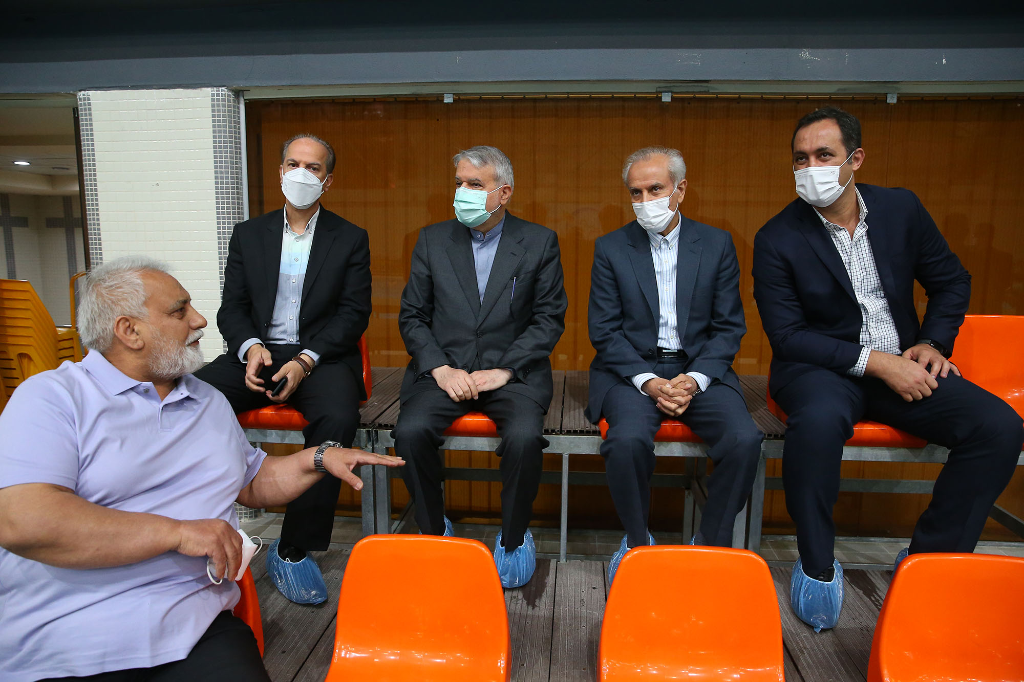 بازدید از فدراسیون بوکس، شنا،شیرجه و واترپولو و پزشکی 5