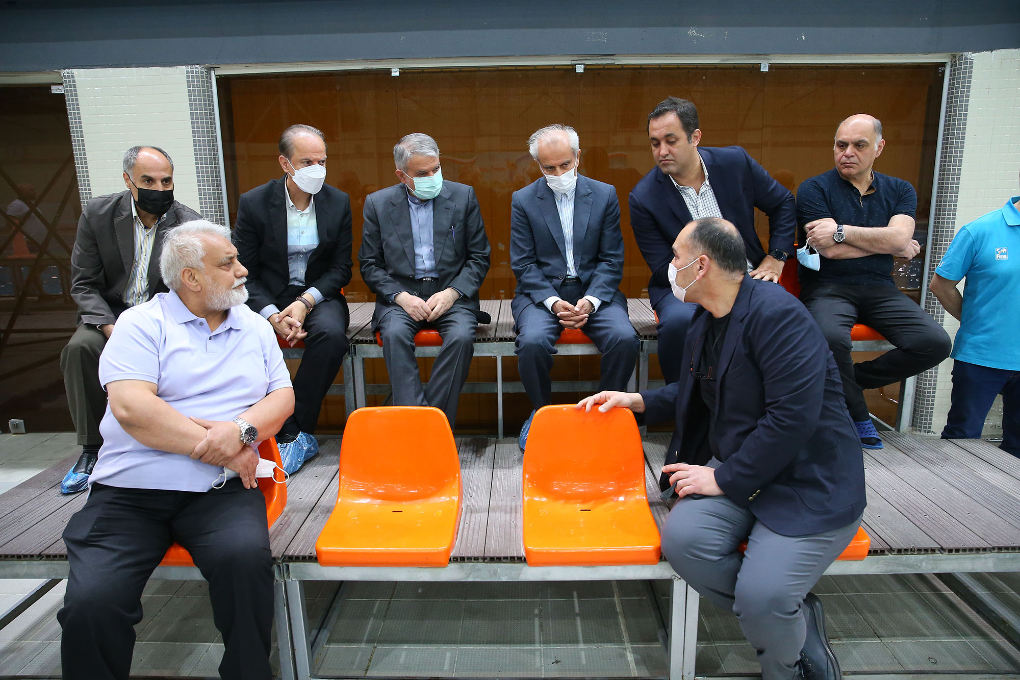 بازدید از فدراسیون بوکس، شنا،شیرجه و واترپولو و پزشکی 6