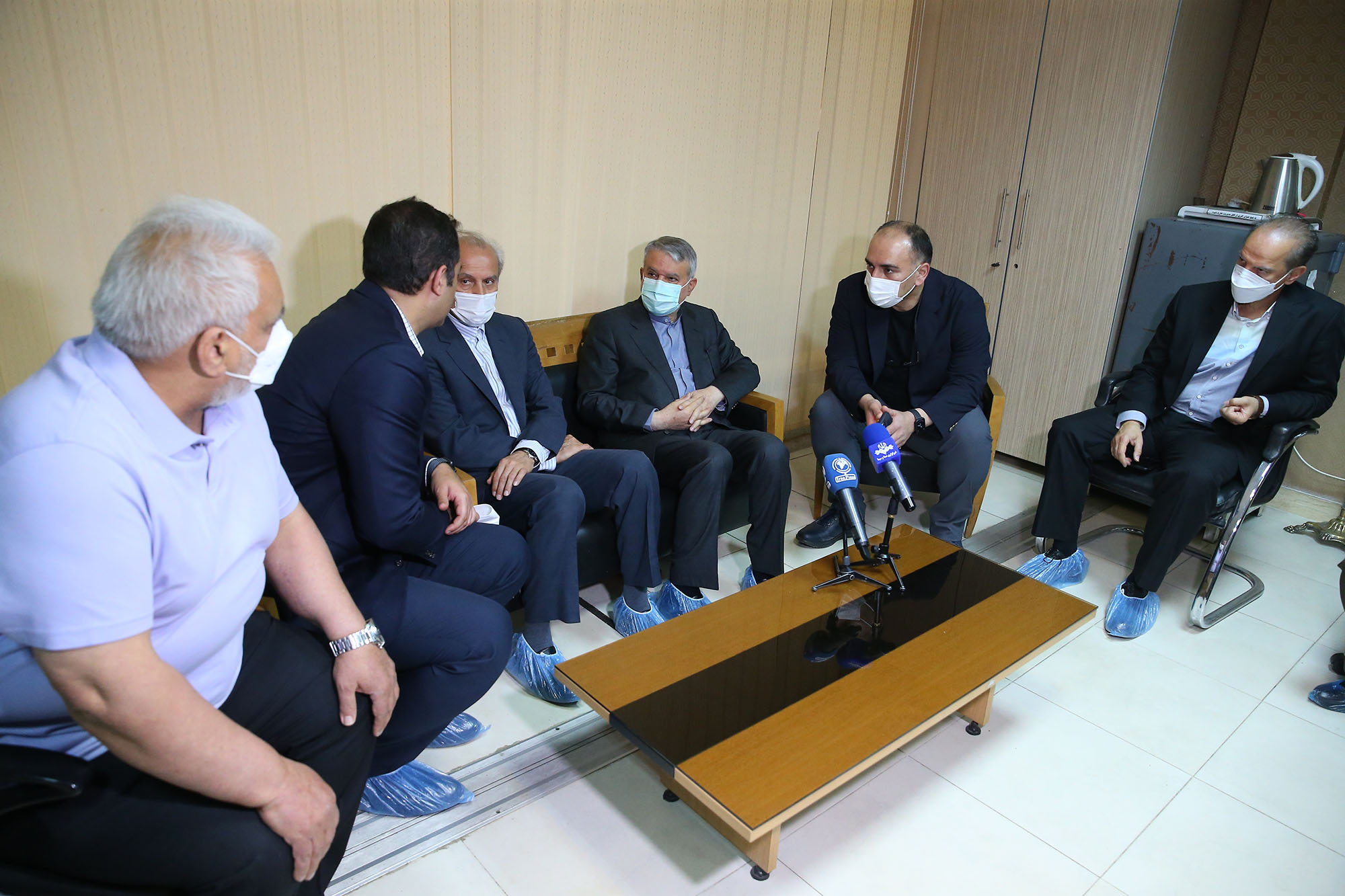 بازدید از فدراسیون بوکس، شنا،شیرجه و واترپولو و پزشکی 7