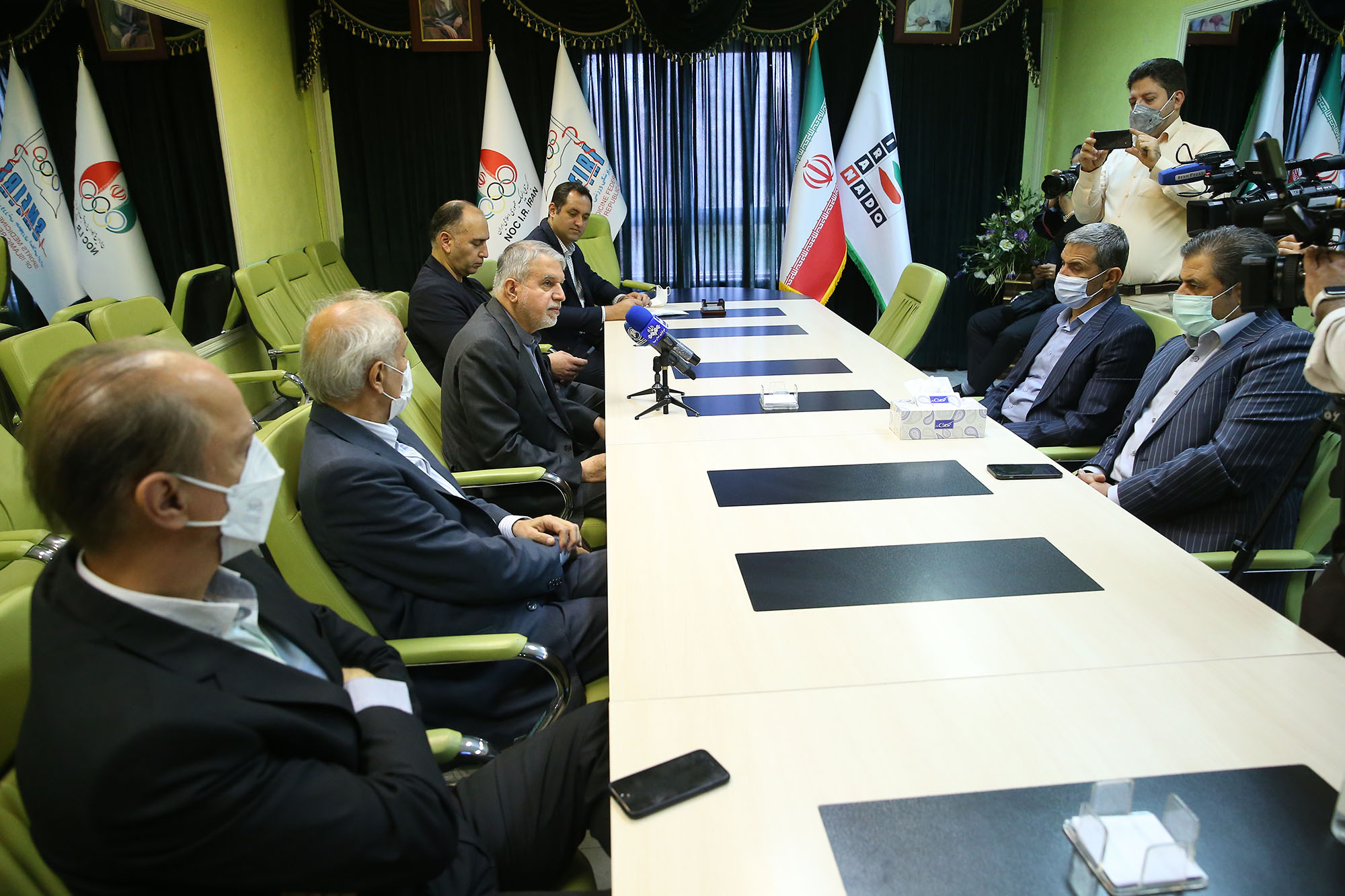 بازدید از فدراسیون بوکس، شنا،شیرجه و واترپولو و پزشکی 15