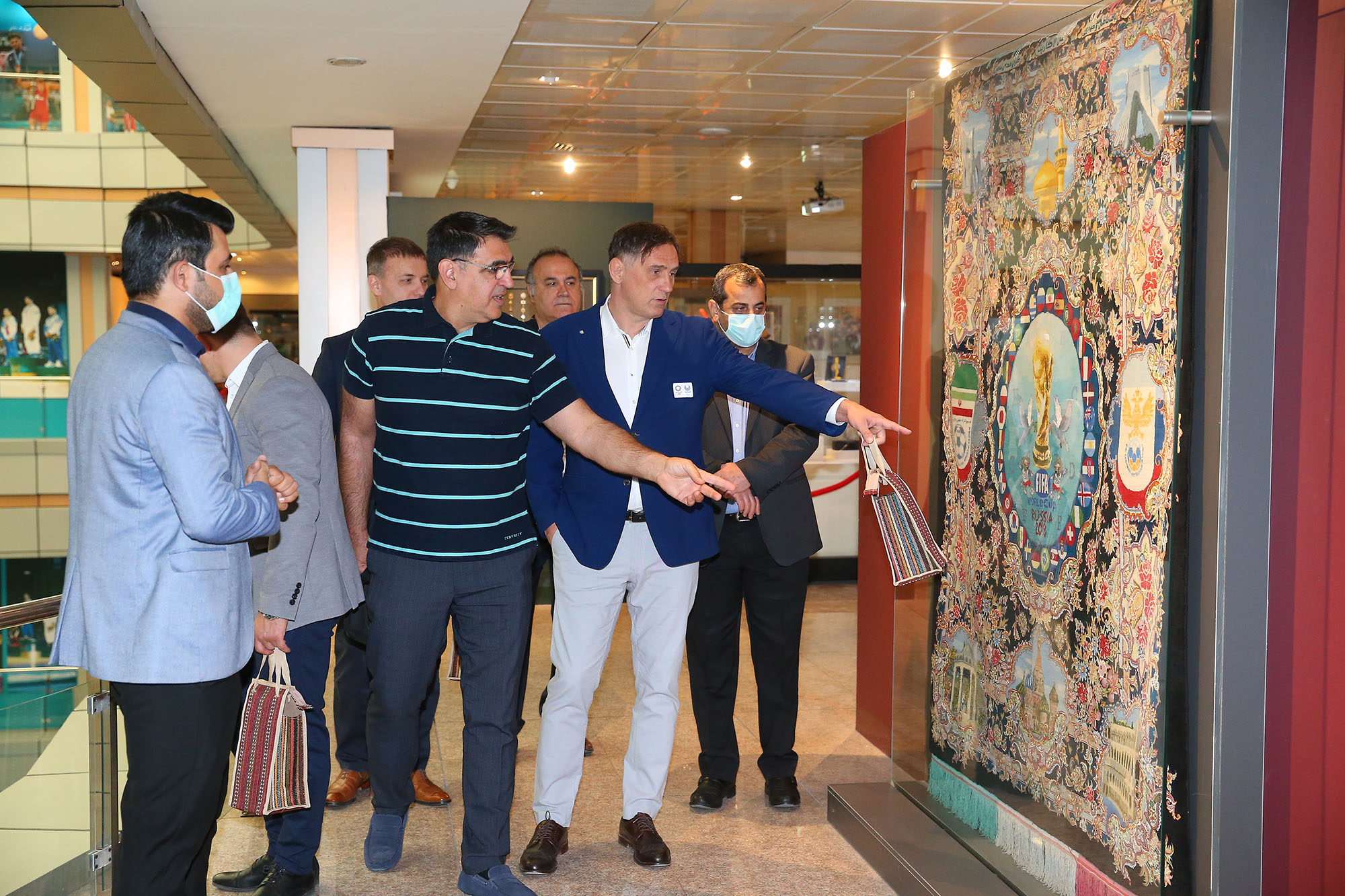 دیدار با رییس اتحادیه کشتی جهان 15