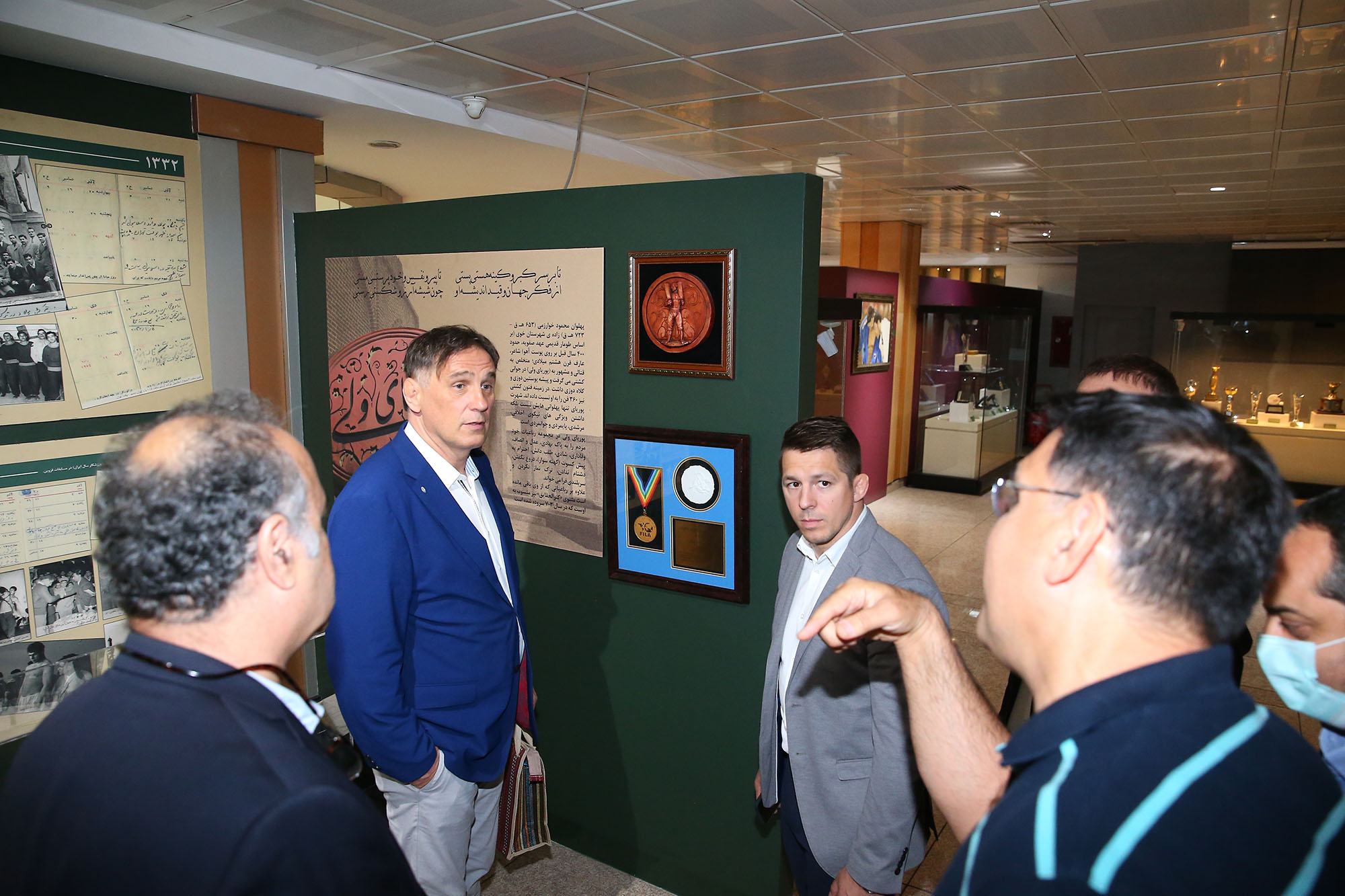 دیدار با رییس اتحادیه کشتی جهان 17