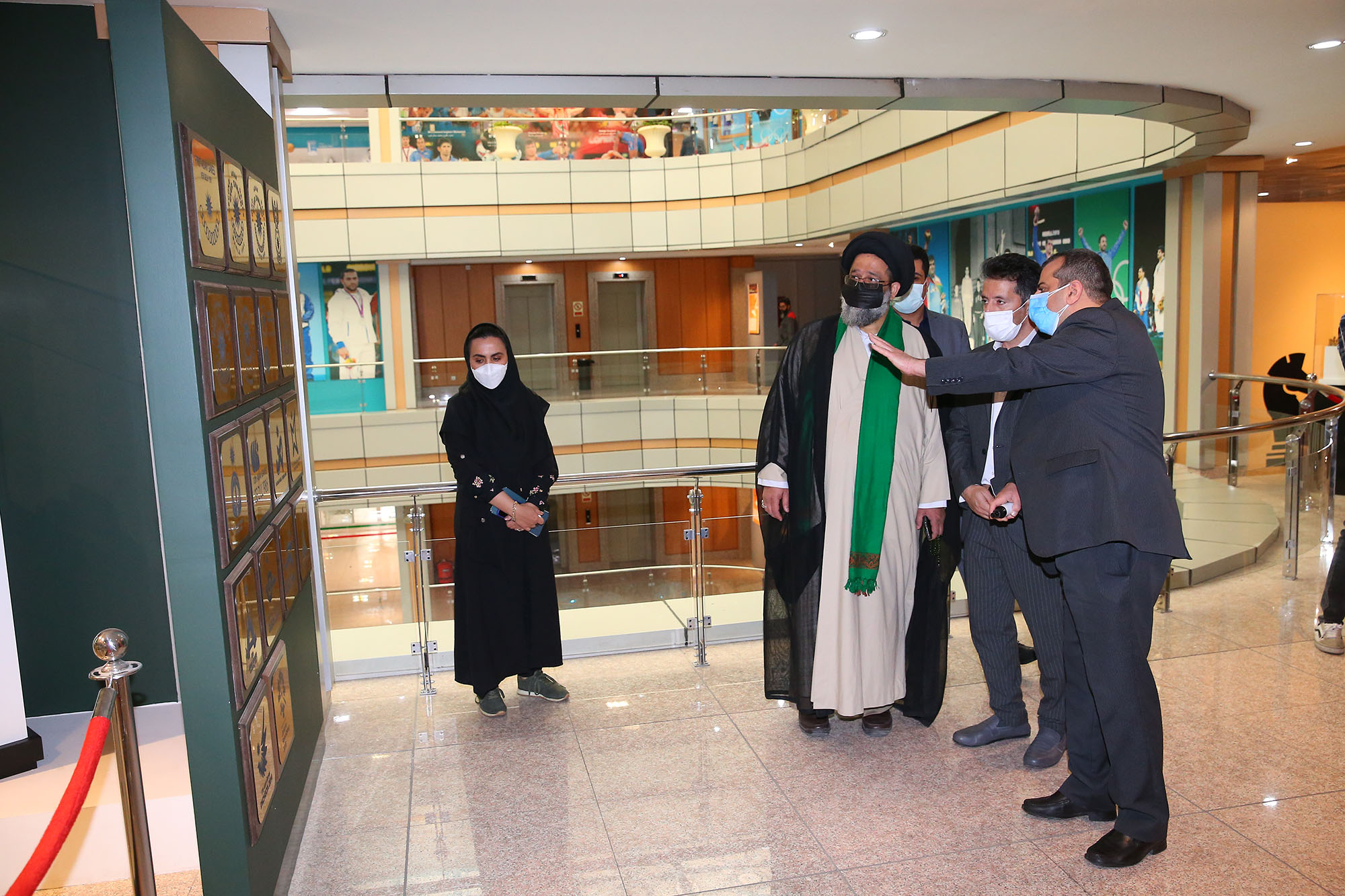 بازدید از موزه ملی ورزش، المپیک و پارالمپیک. 1