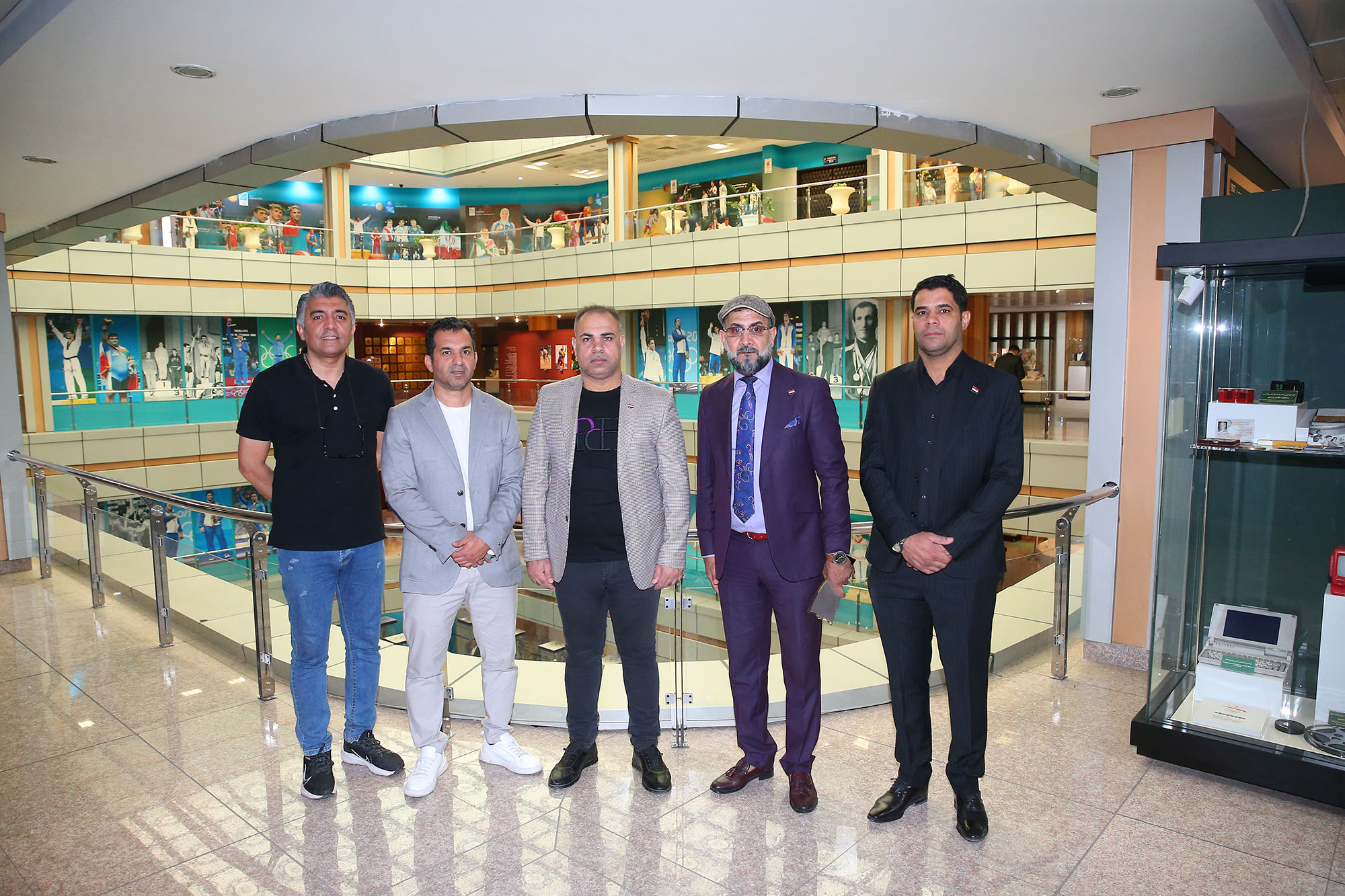 بازدید از موزه ملی ورزش، المپیک و پارالمپیک. 12