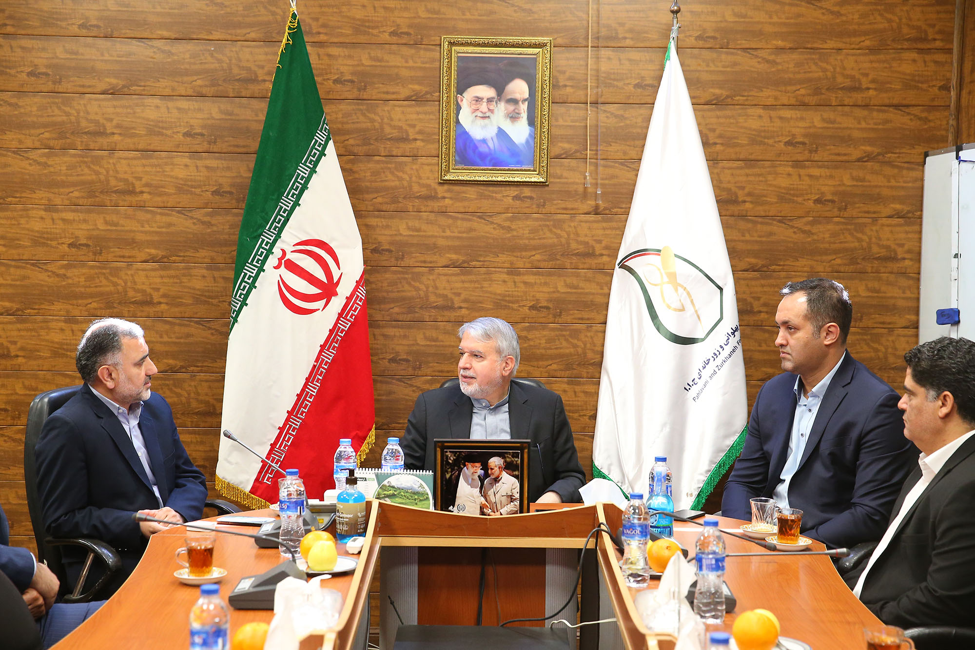 بازدید از اردو تیم ملی کشتی و فدراسیون زورخانه ای 4