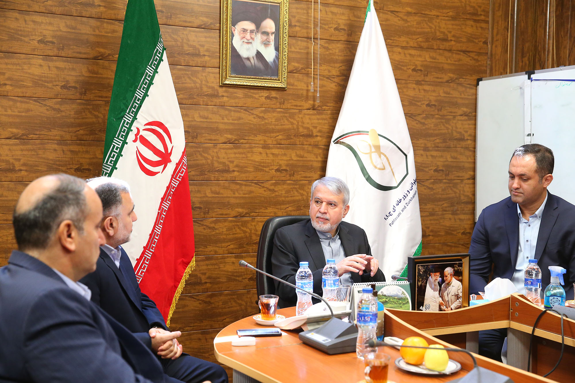 بازدید از اردو تیم ملی کشتی و فدراسیون زورخانه ای 6